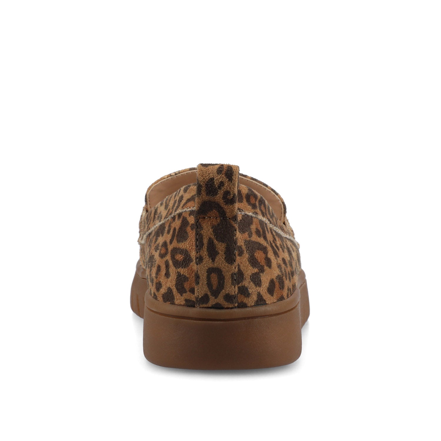 TAYLA PENNY LOAFER - Leopard Camel