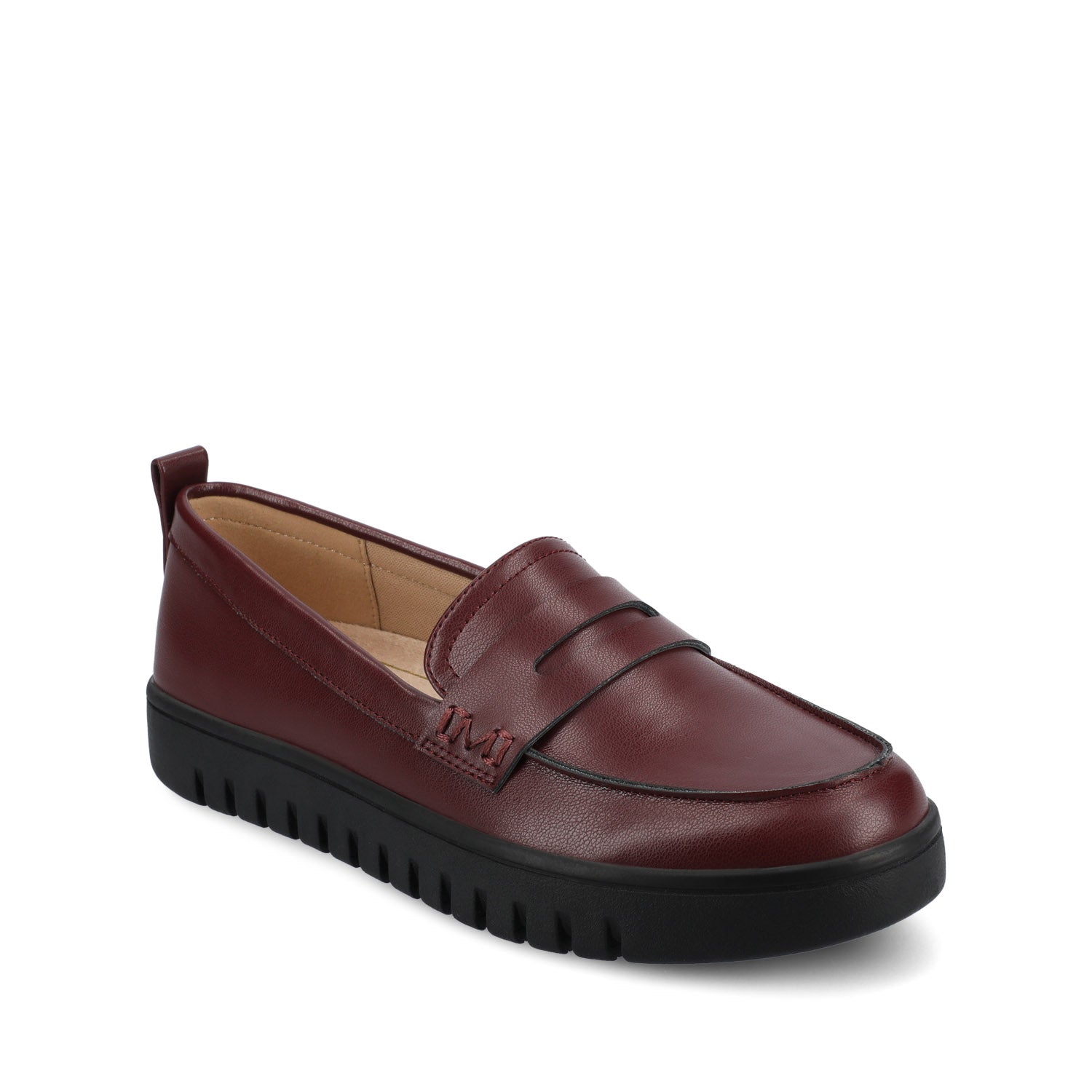 TAYLA PENNY LOAFER - Oxblood