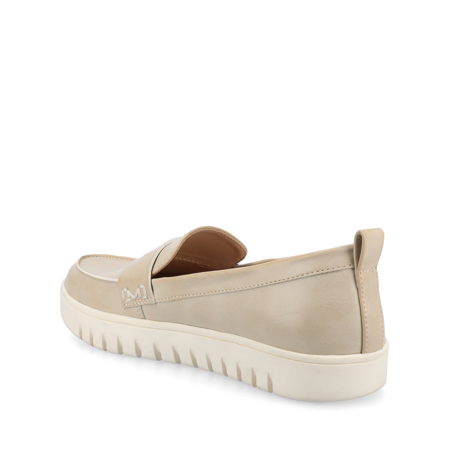 TAYLA PENNY LOAFER IN WIDE - Beige