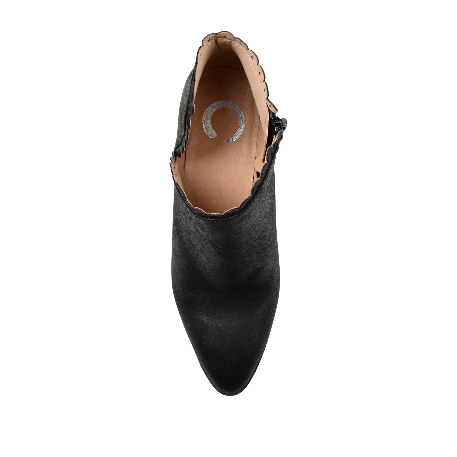 TESSA CUTOUT BOOTIE IN VEGAN LEATHER