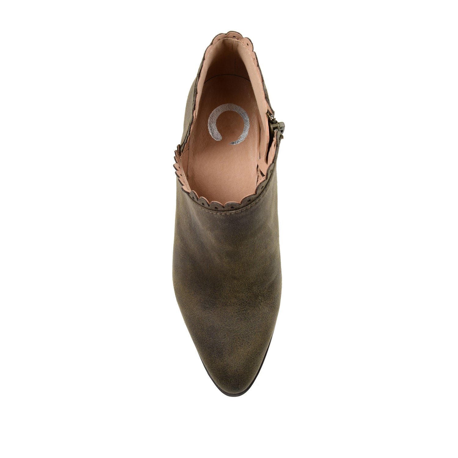 TESSA CUTOUT BOOTIE IN VEGAN LEATHER