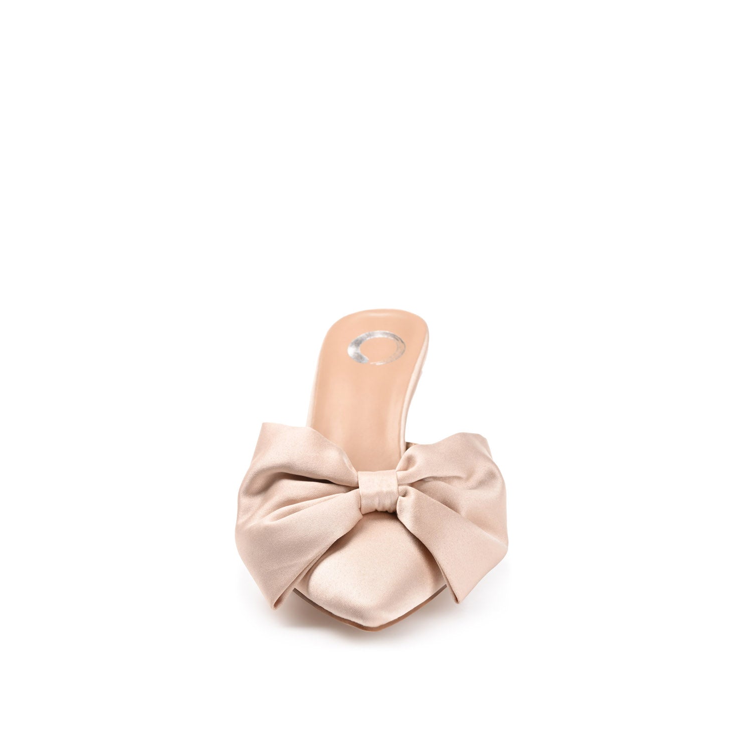 TIARRA STILETTO HEELS IN SATIN - Ivory