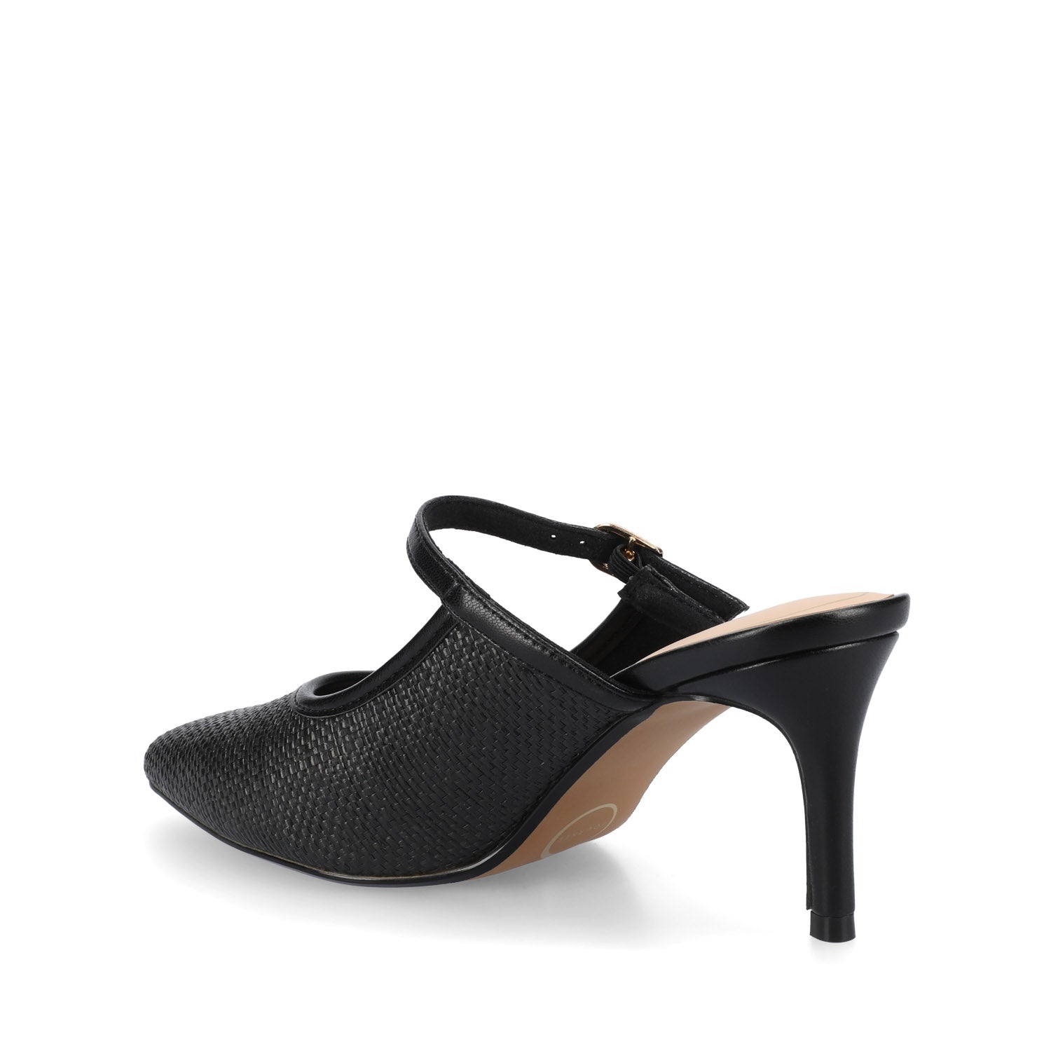 TIFFEE SLIP ON HEELS - Black