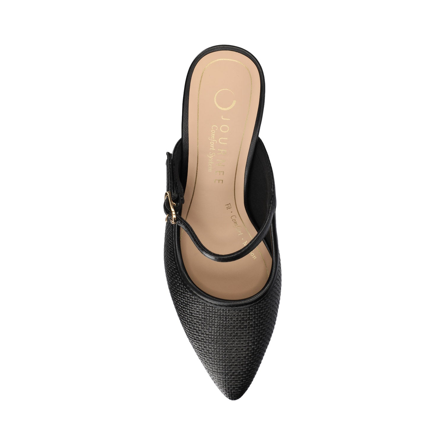 TIFFEE SLIP ON HEELS - Black
