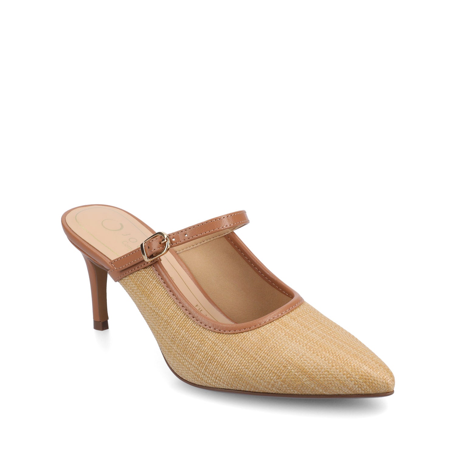 TIFFEE SLIP ON HEELS - Natural