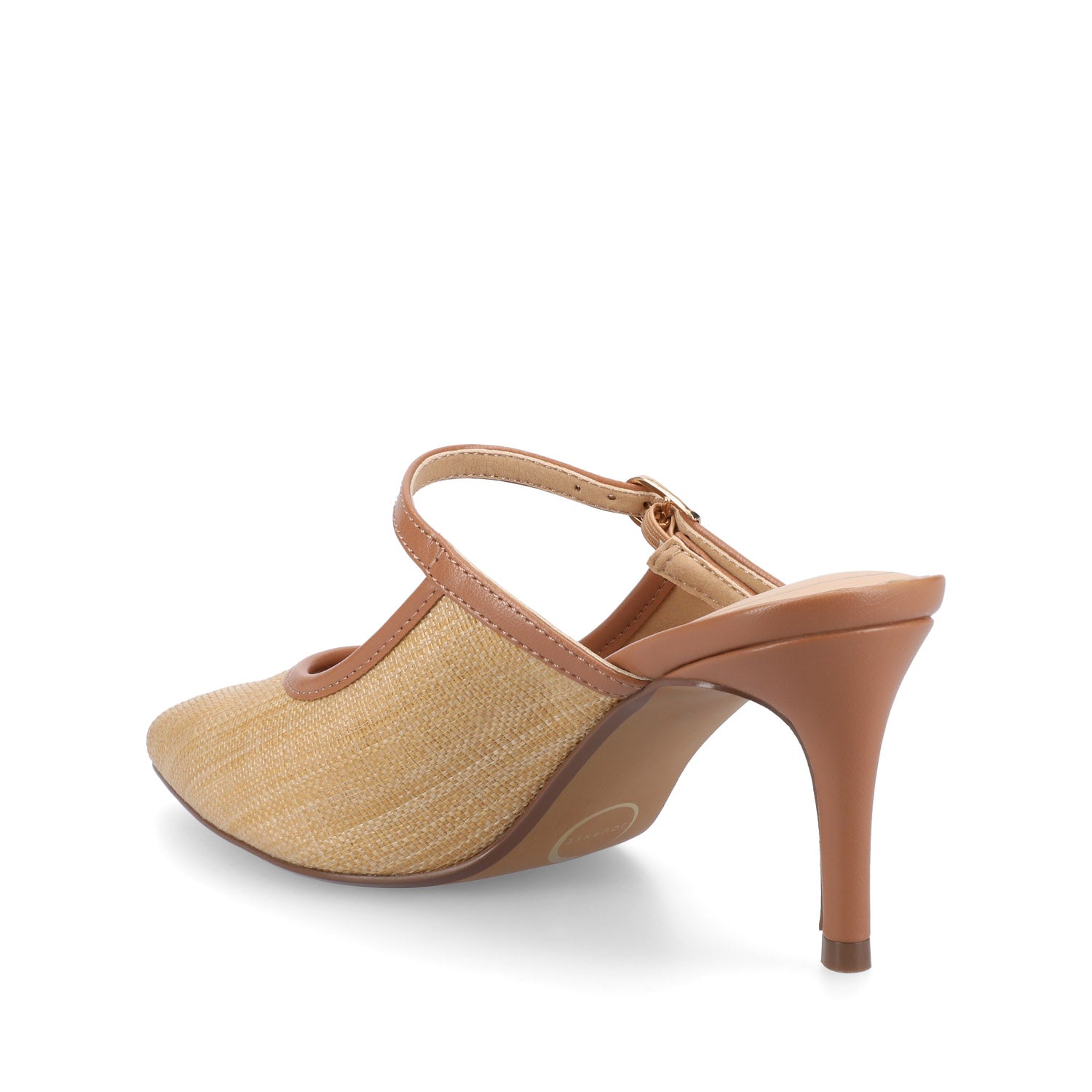 TIFFEE SLIP ON HEELS - Natural