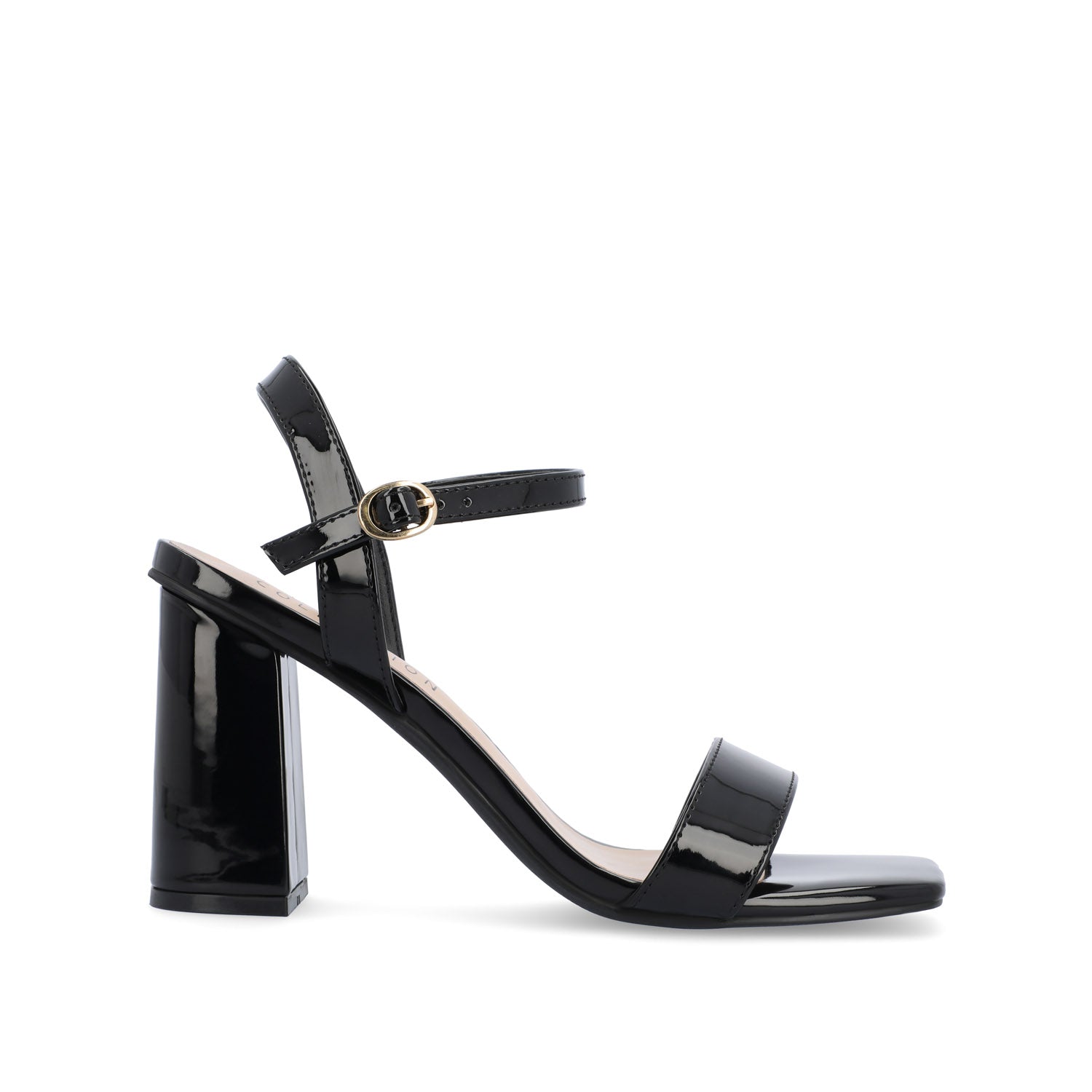 TIVONA STRAPPY BLOCK HEELS IN VEGAN LEATHER