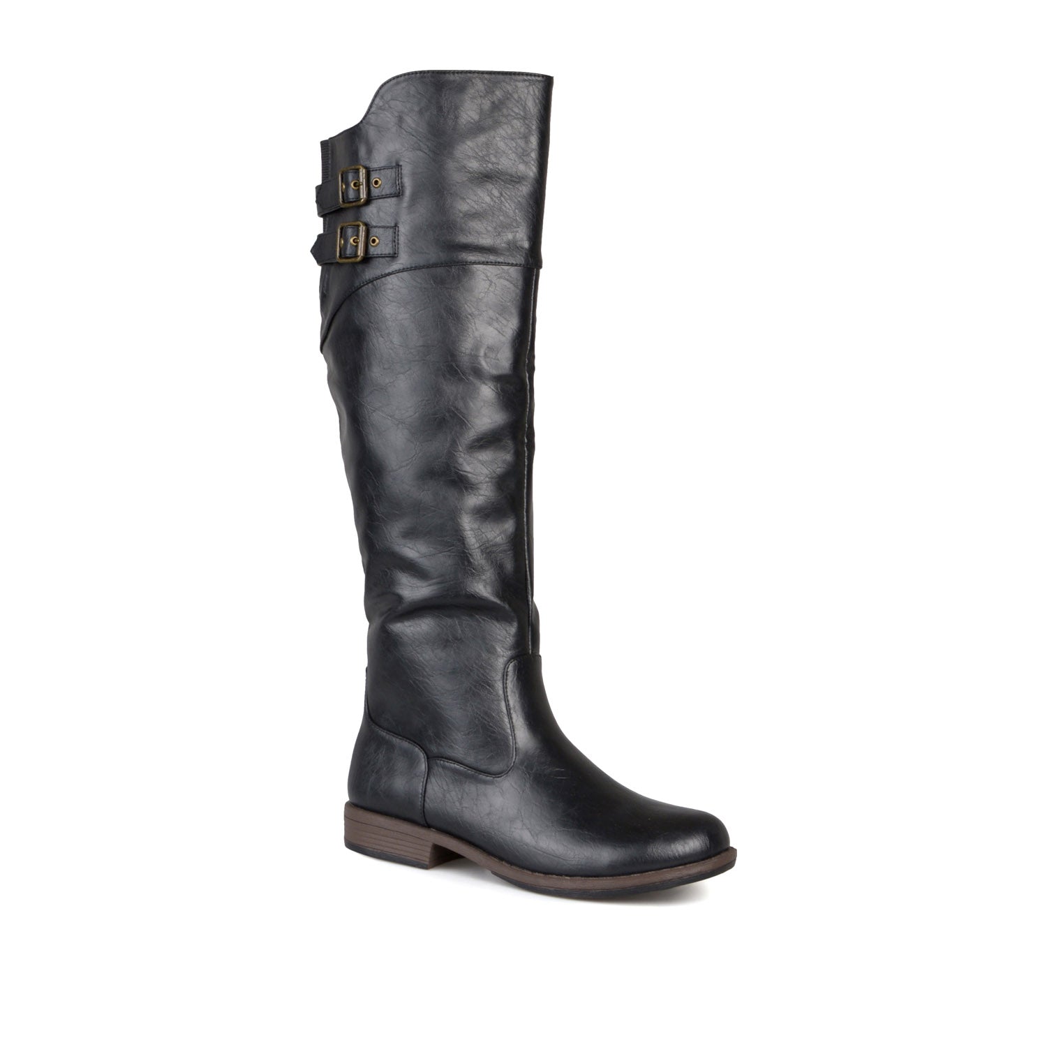 TORI RIDING BOOTS IN VEGAN LEATHER - Black