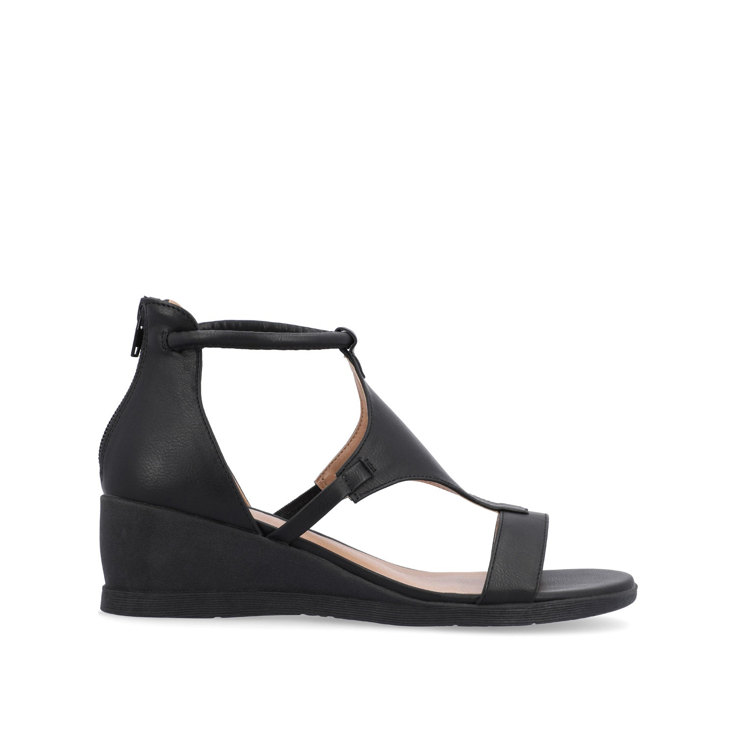 TRAYLE GLADIATOR SANDALS IN VEGAN LEATHER