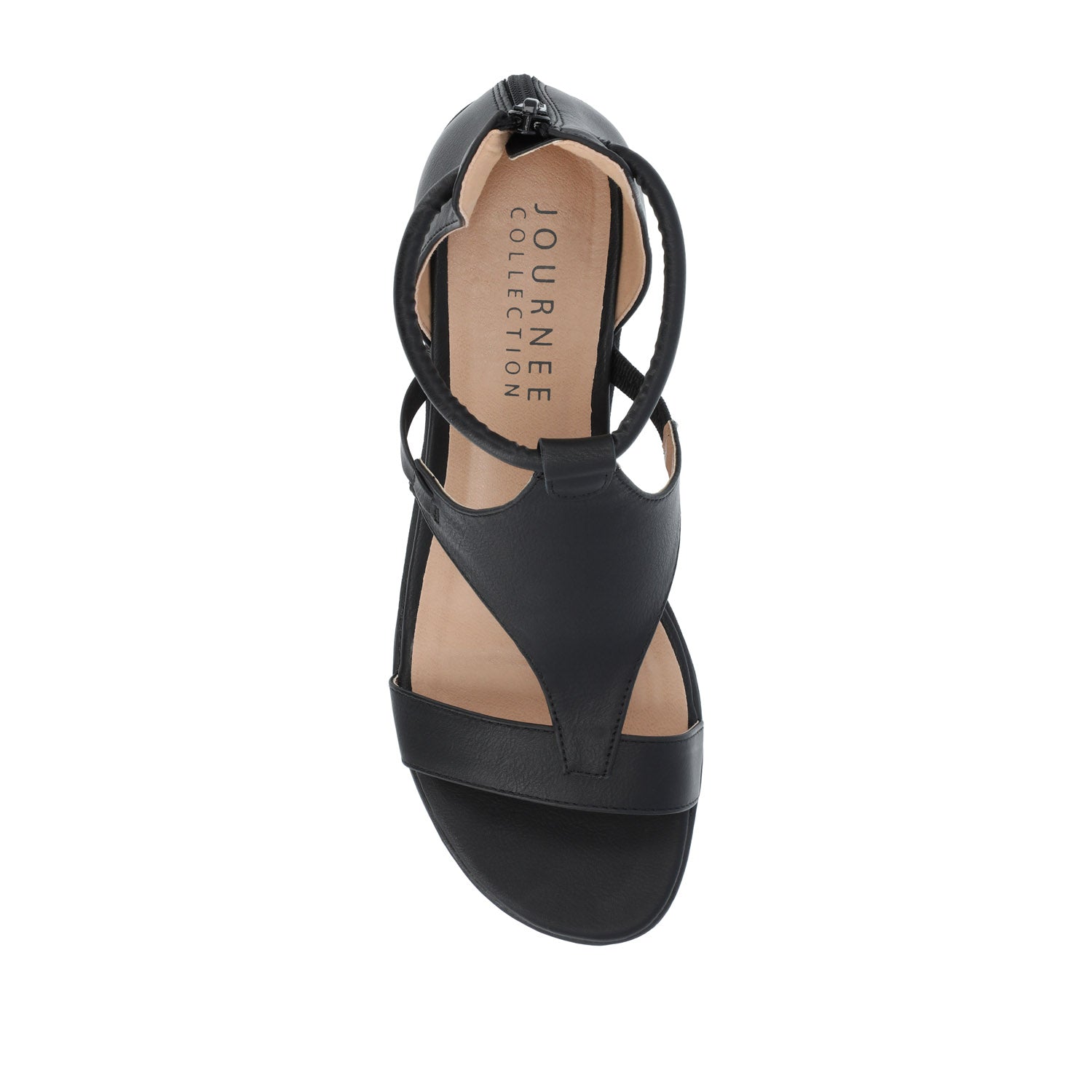 TRAYLE GLADIATOR SANDALS IN VEGAN LEATHER
