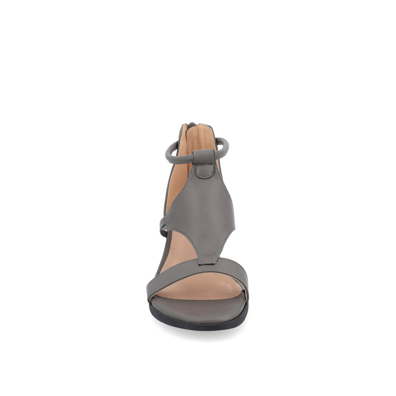 TRAYLE GLADIATOR SANDALS IN VEGAN LEATHER