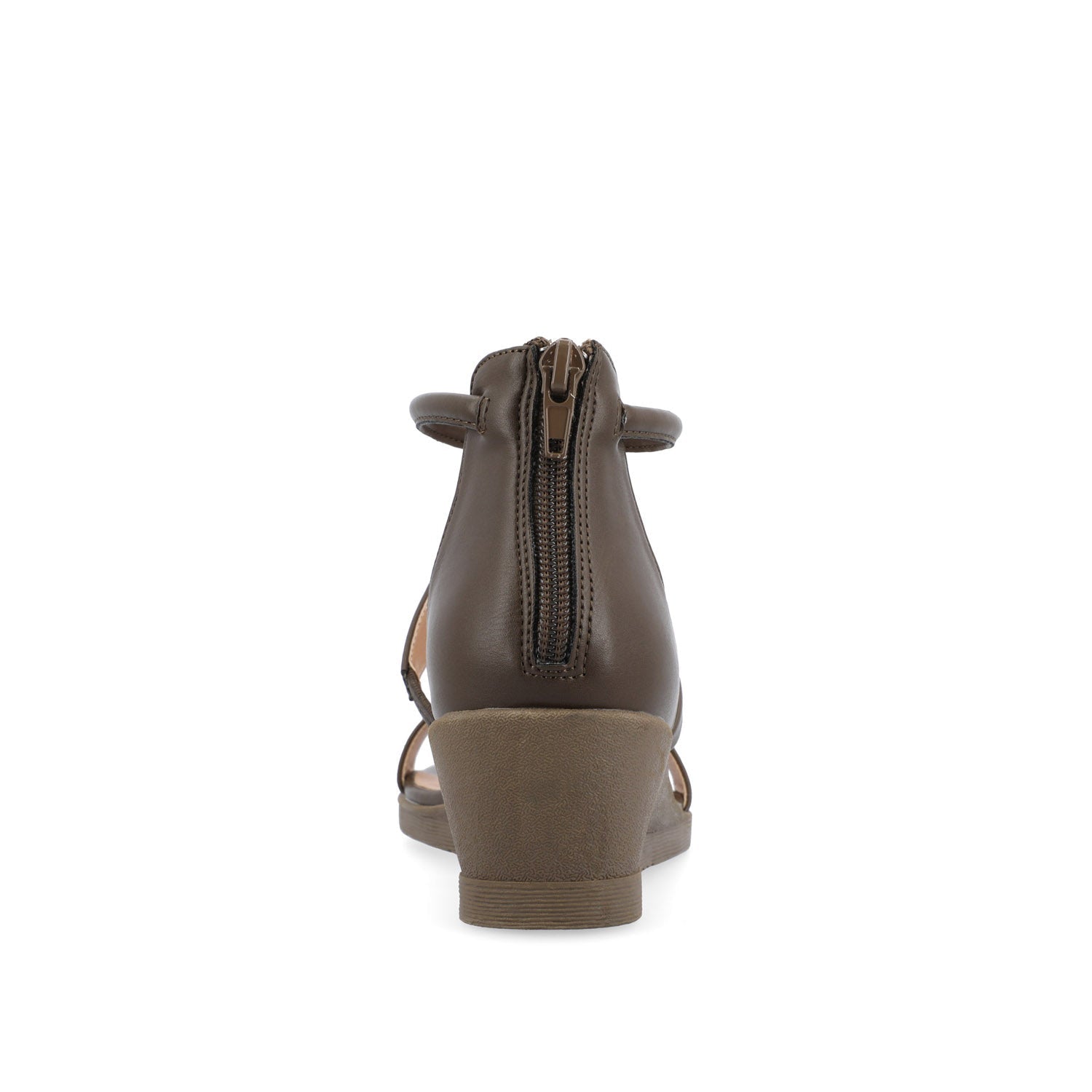 TRAYLE WEDGE GLADIATOR SANDALS IN WIDE - Green PU