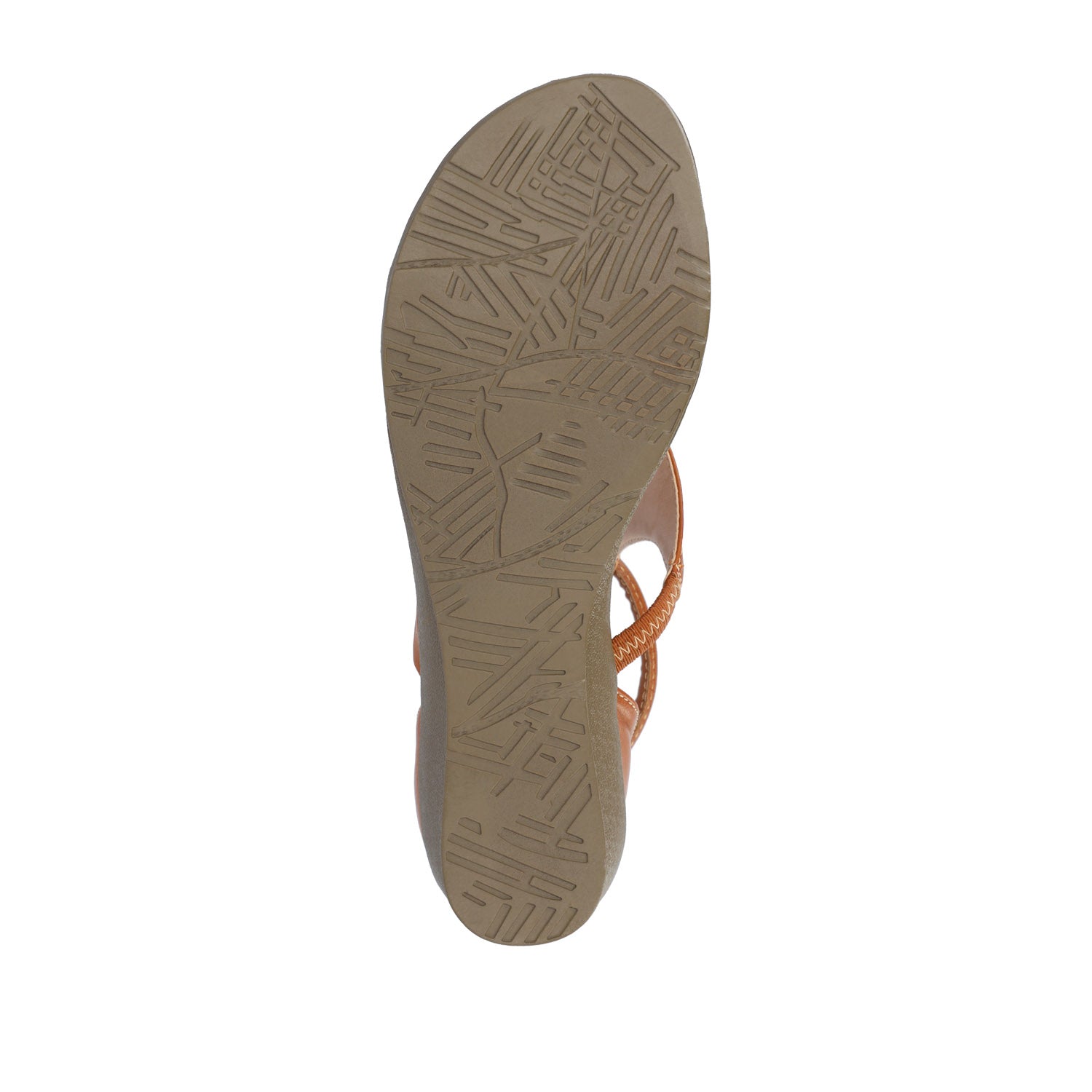 TRAYLE GLADIATOR SANDALS IN VEGAN LEATHER