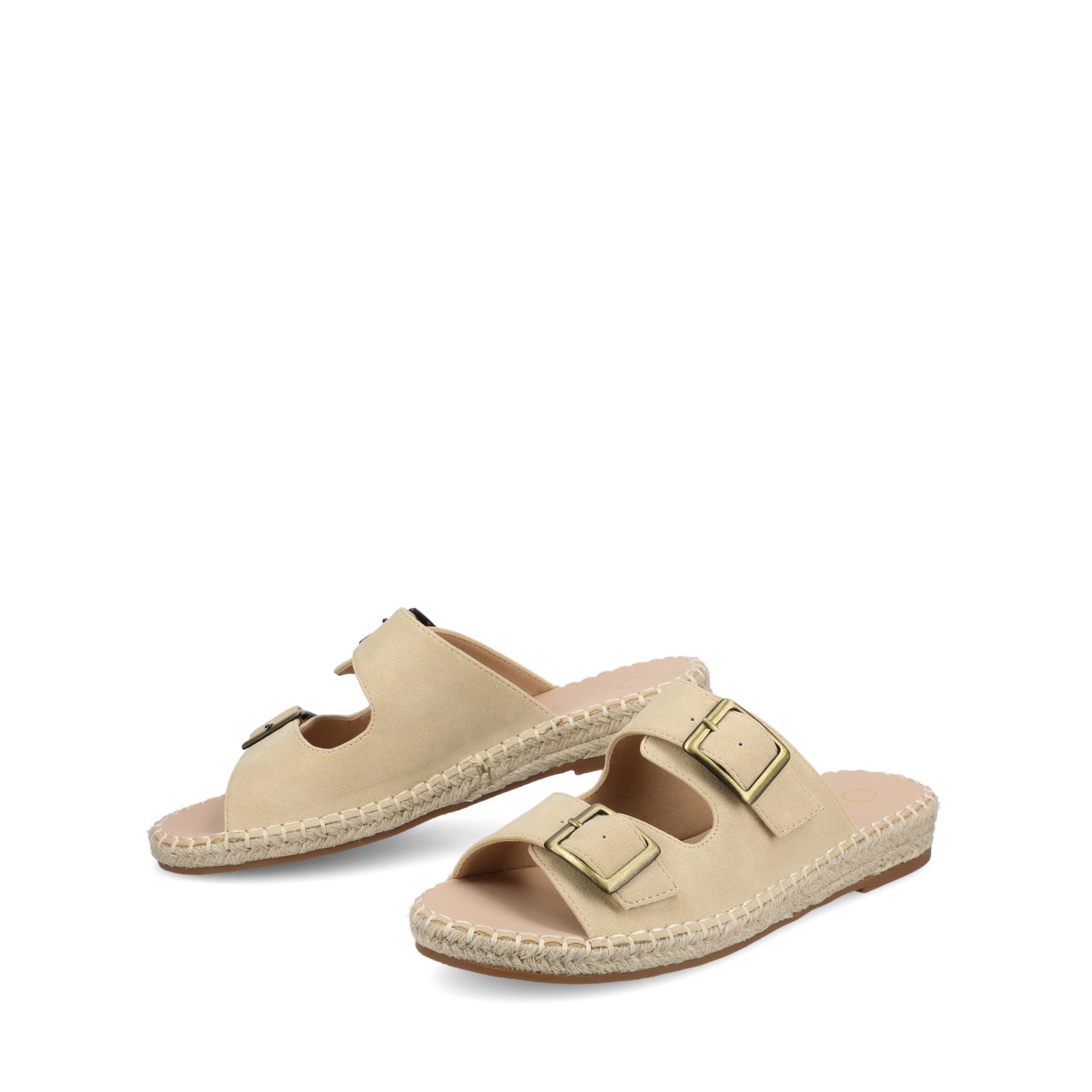 TRESAH ESPADRILLE SANDALS - Beige