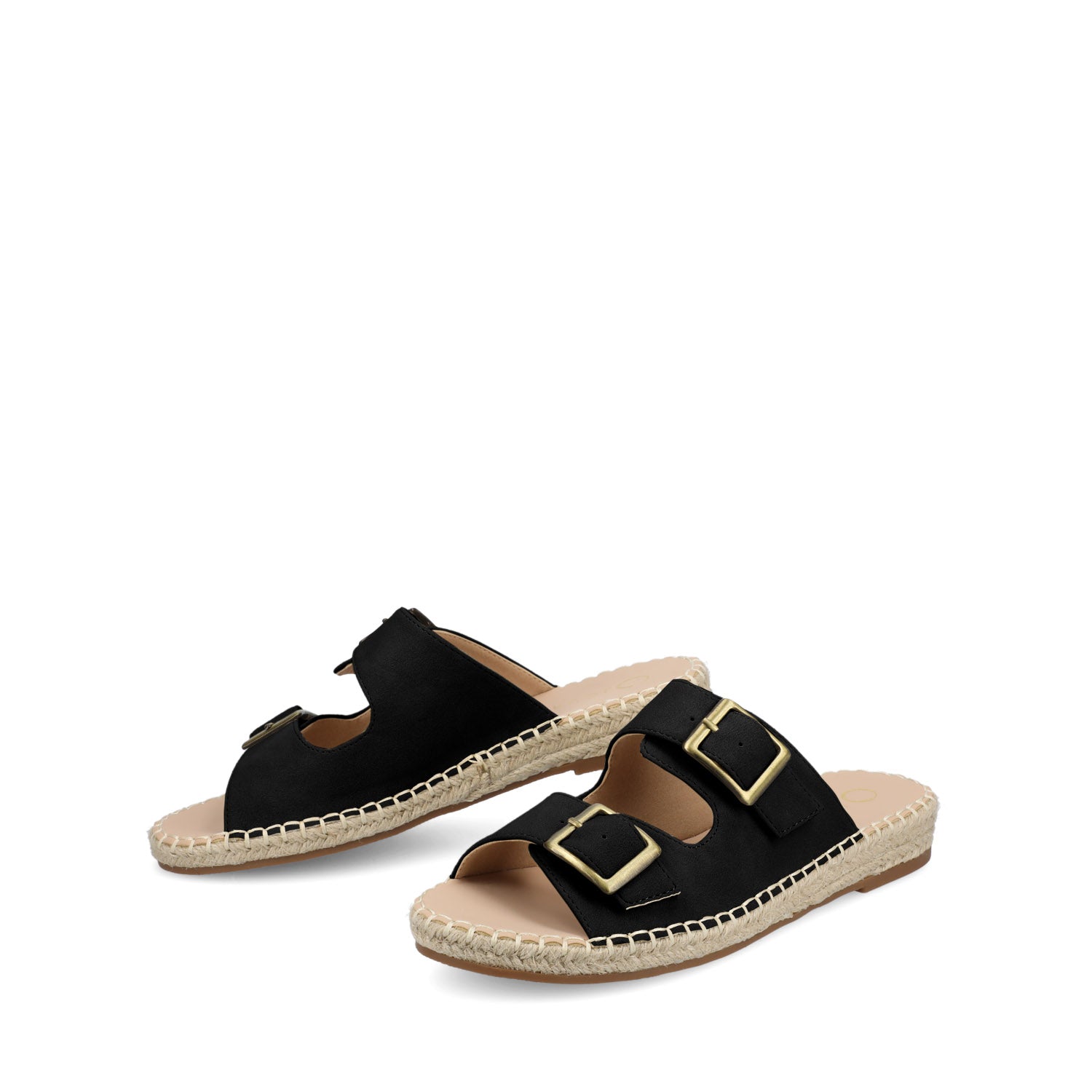 TRESAH ESPADRILLE SANDALS - Black