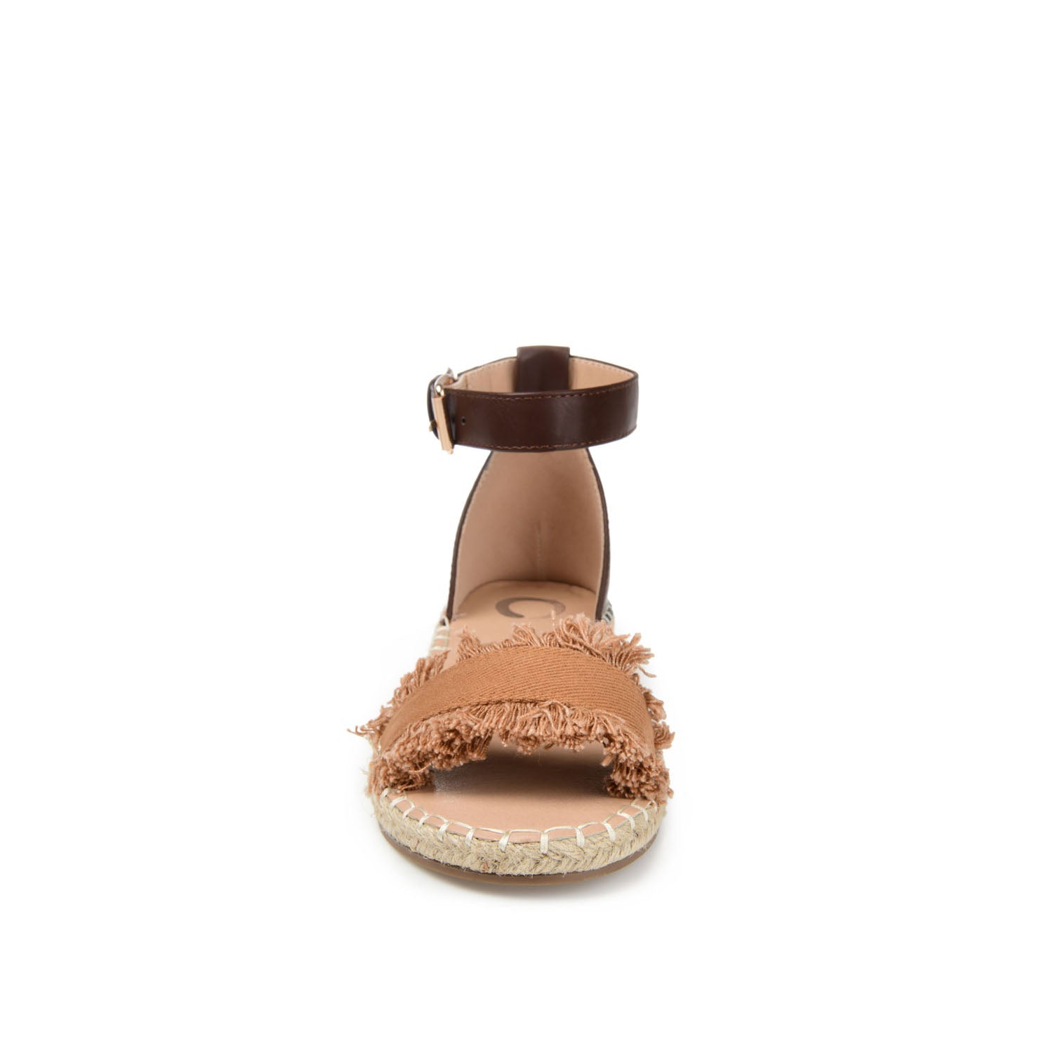 TRISTEEN ESPADRILLE SANDALS IN FABRIC - Tan