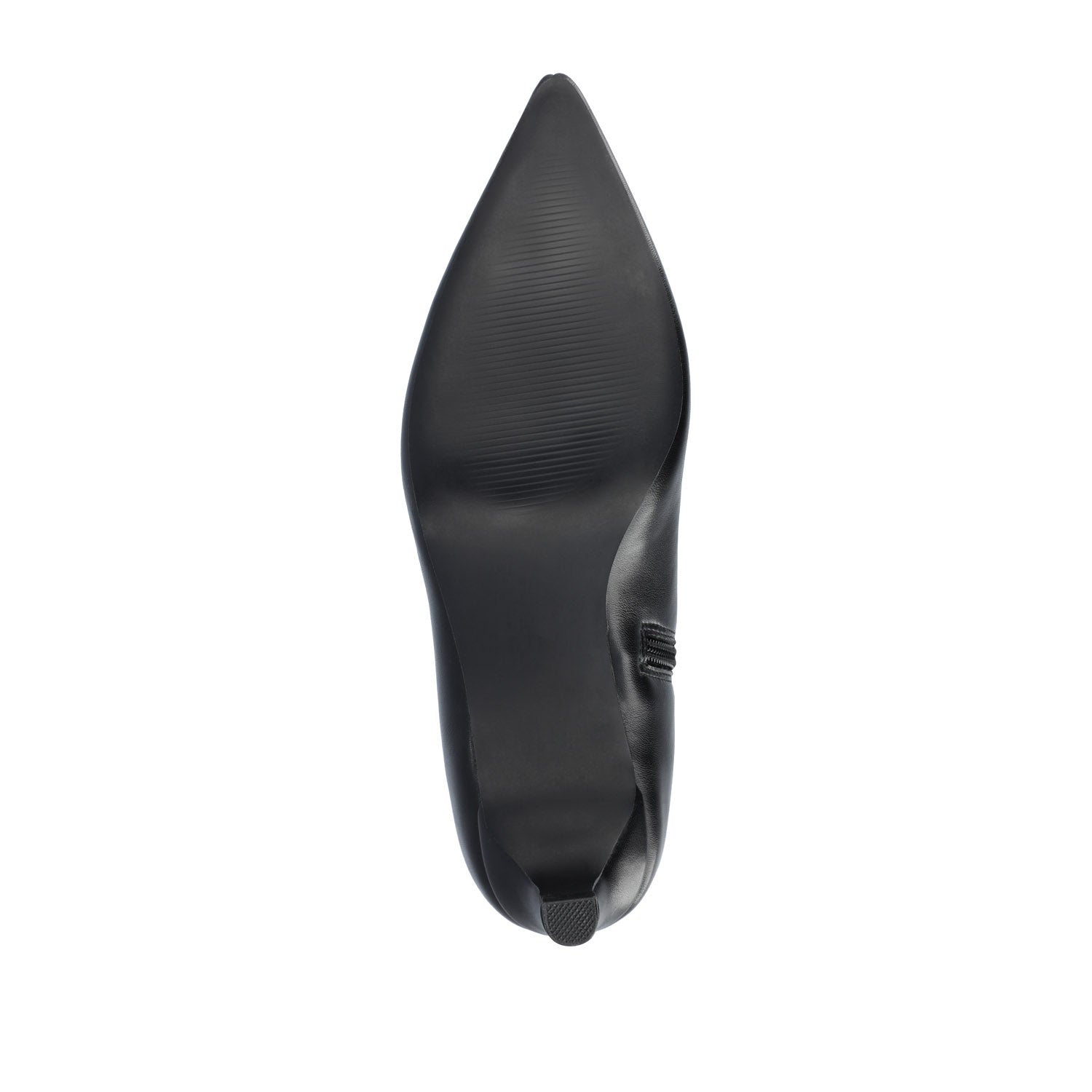 TULLIP KNEE HIGH BOOTS IN VEGAN LEATHER - Black PU