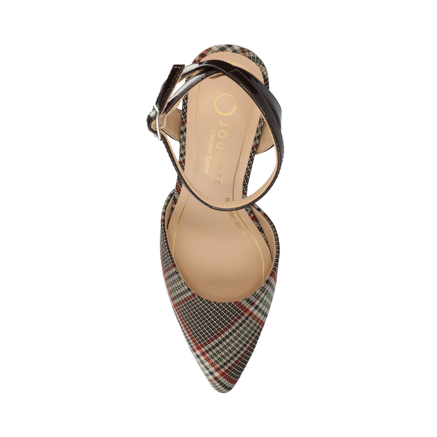 TYYRA IN CREAM CHOCOLATE PLAID