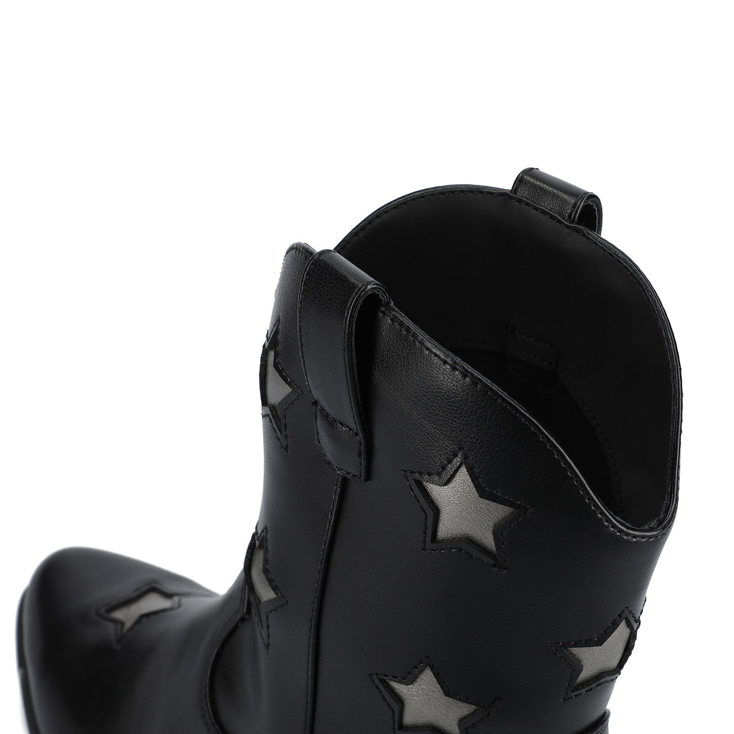 UNDERWOOD WESTERN STAR BOOTIES IN WIDE - Black