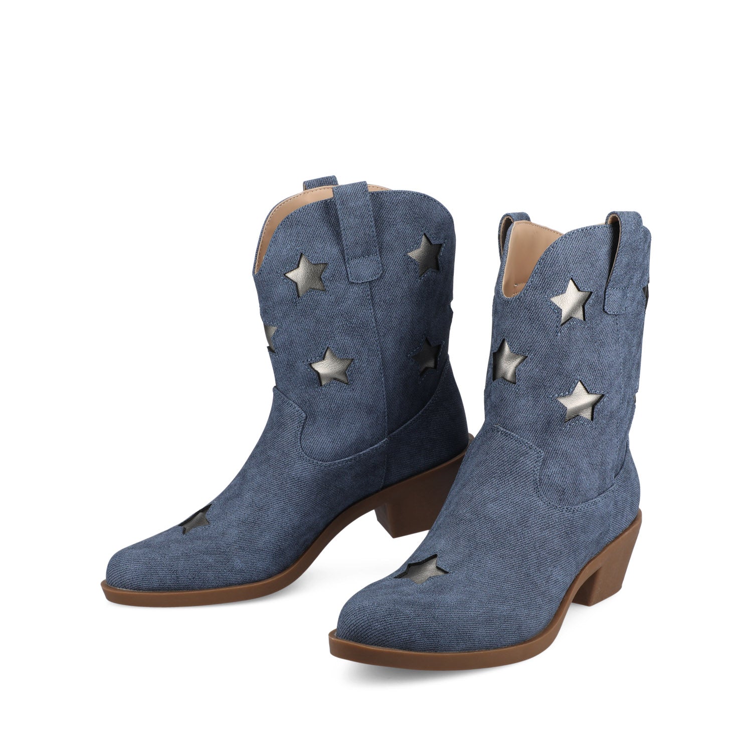 UNDERWOOD WESTERN STAR BOOTIES IN WIDE - Denim