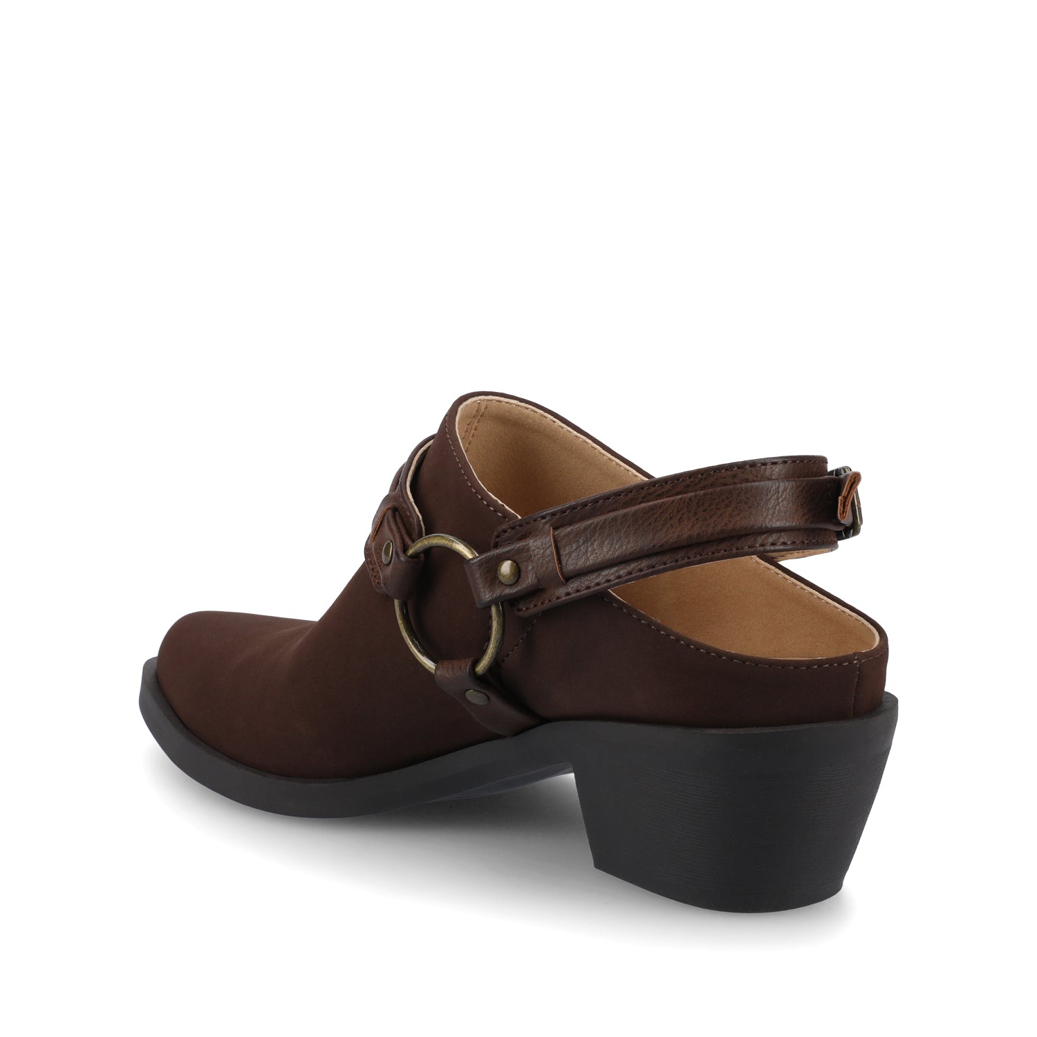 URBANA STRAPPY MULES - Chocolate