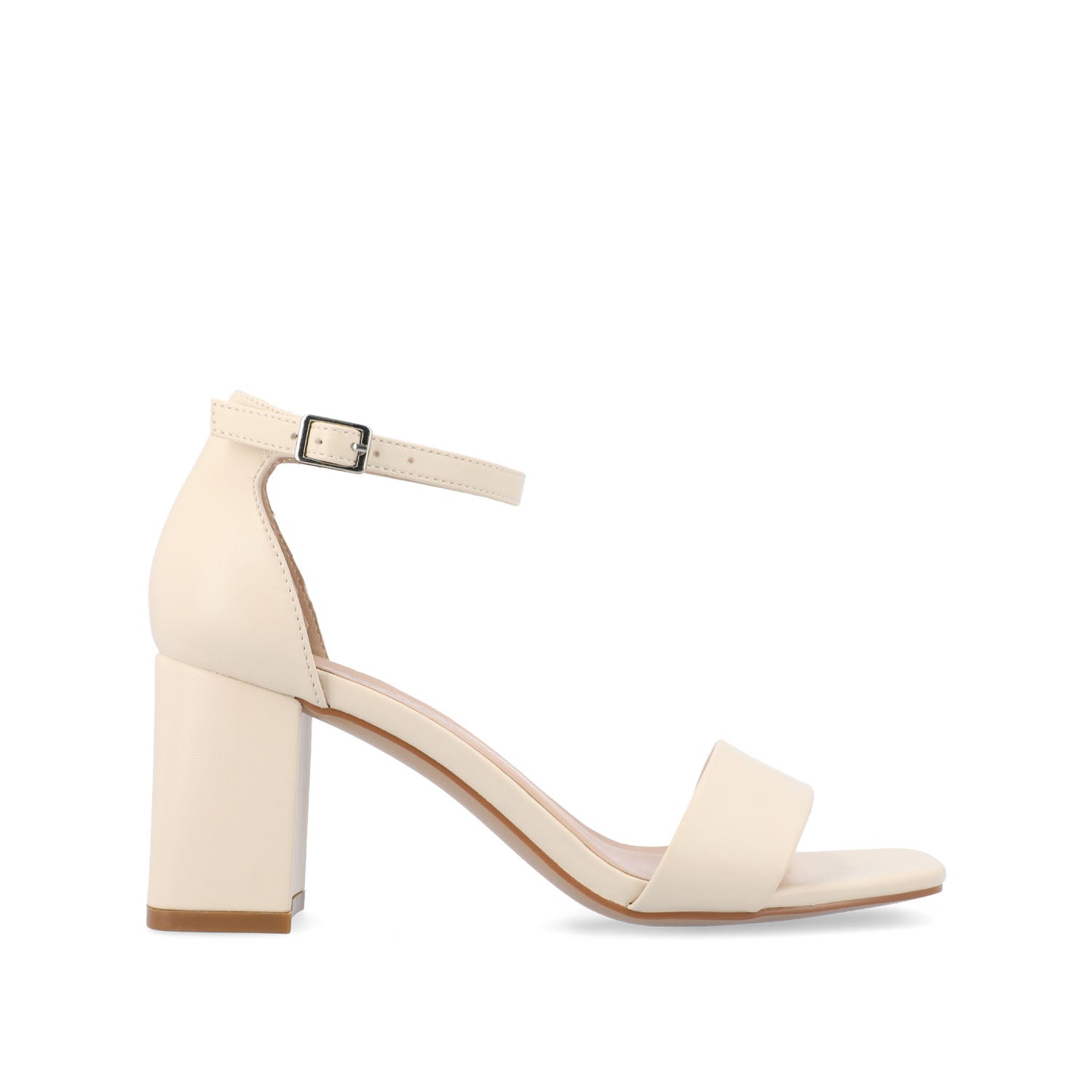 VALENNCIA WARM SHADE STRAPPY HEEL IN WIDE - Cream