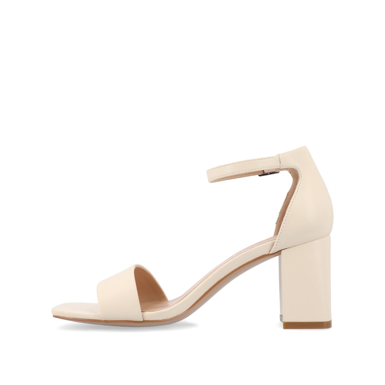 VALENNCIA WARM SHADE STRAPPY HEELS IN NARROW - Cream
