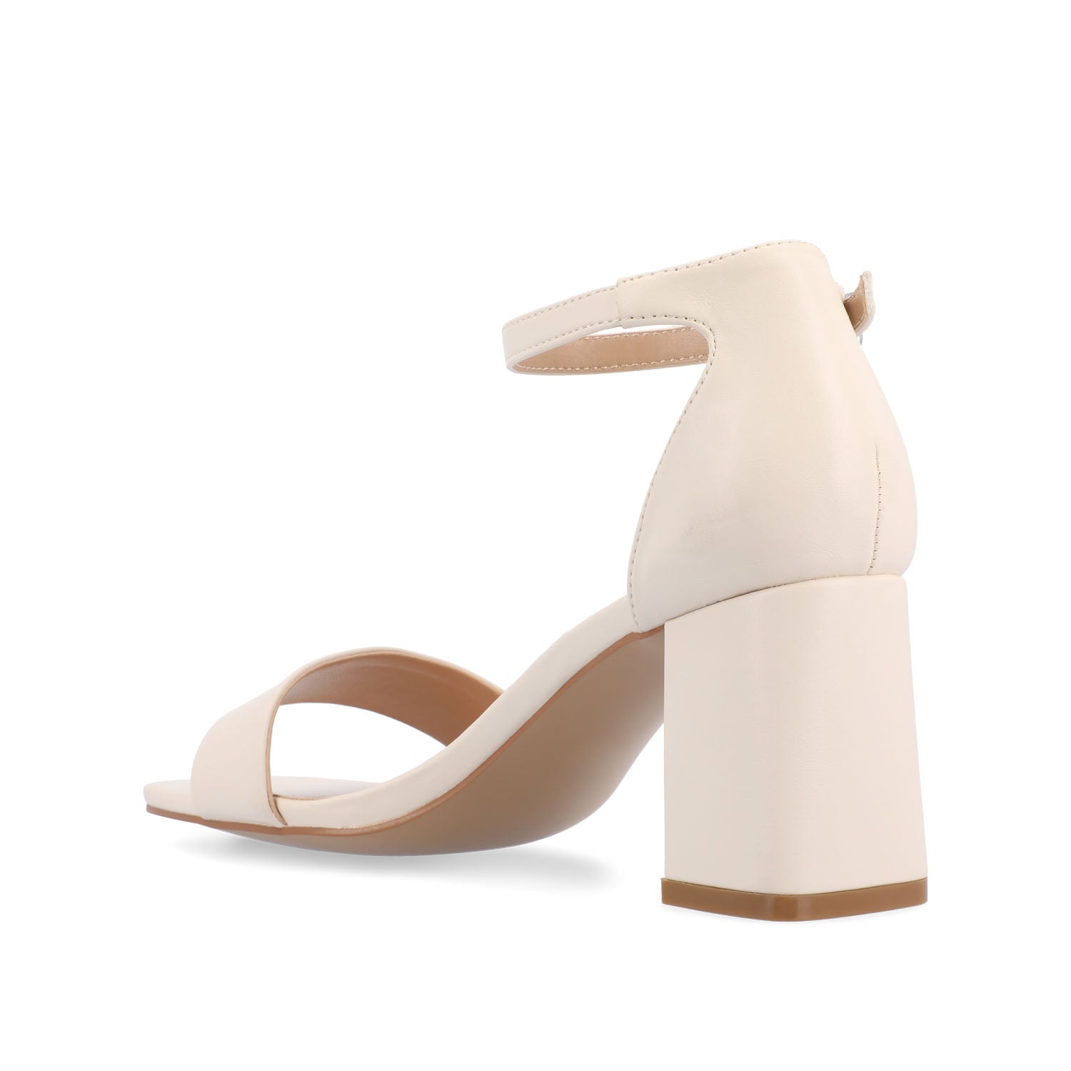 VALENNCIA STRAPPY HEELS IN COOL SHADES - Porcelain
