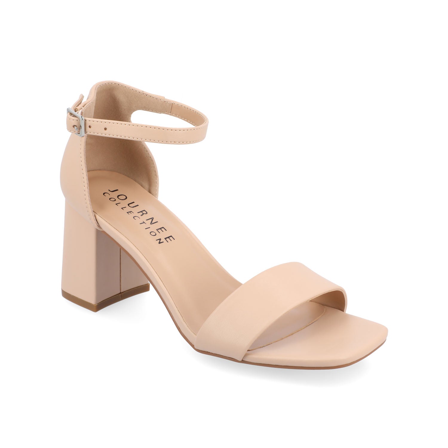 VALENNCIA COOL SHADE STRAPPY HEELS IN NARROW - Vanilla