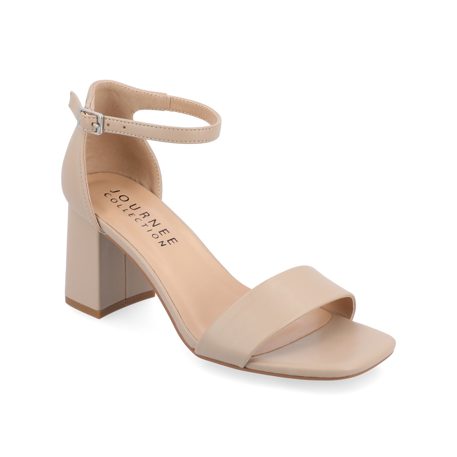 VALENNCIA STRAPPY HEELS IN WARM SHADES - Wheat