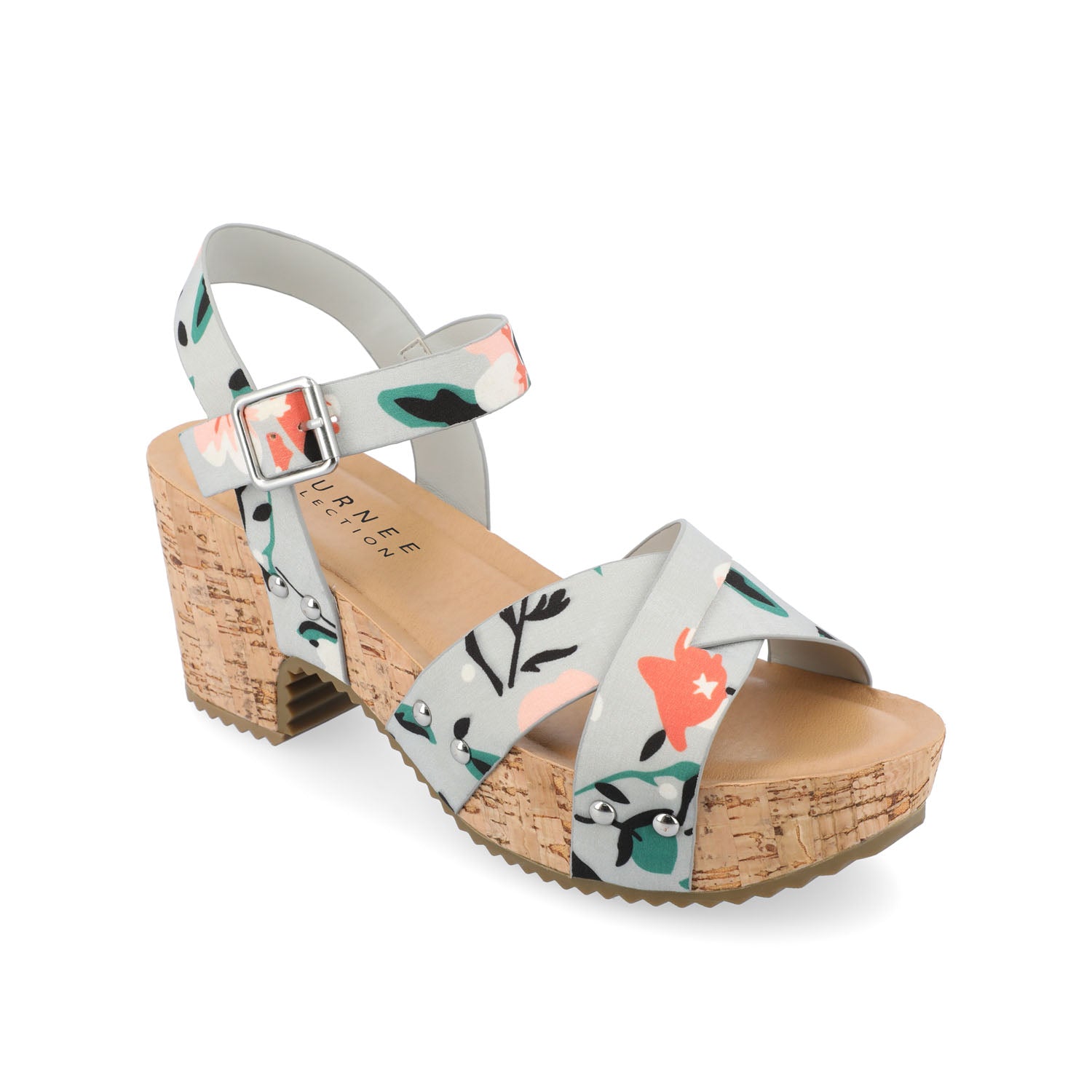 VALENTINA HEELED SANDALS IN VEGAN LEATHER