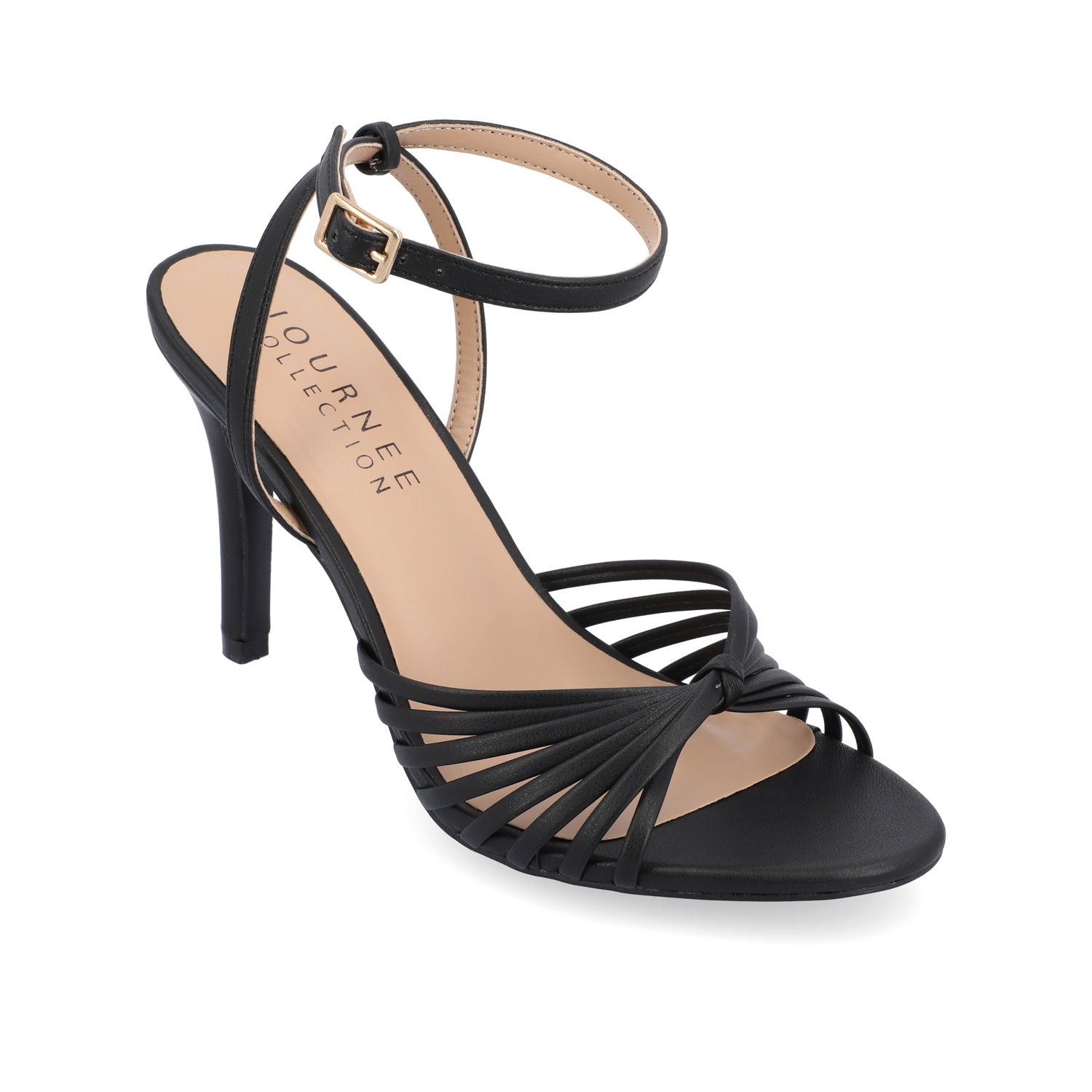 VANITA STILETTO HEELS IN VEGAN LEATHER IN WIDE