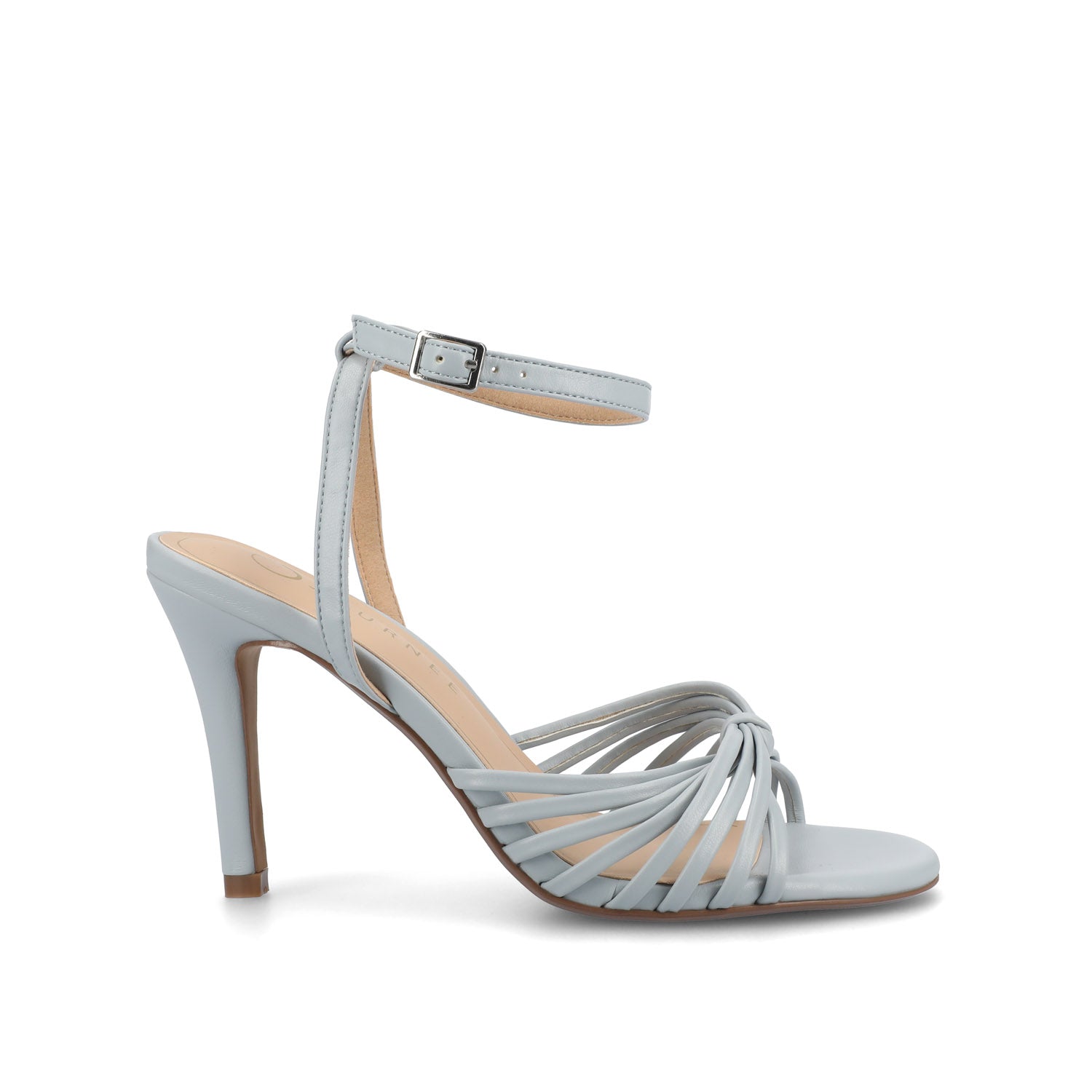 VANITA STILETTO HEELS IN VEGAN LEATHER - Blue