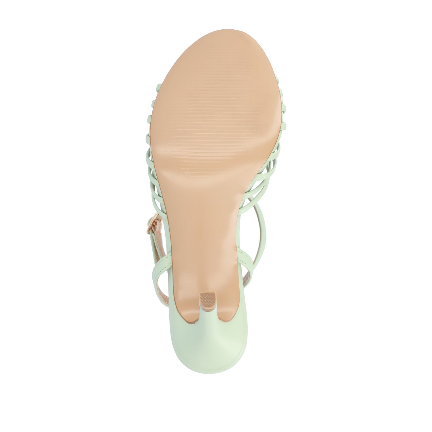 VANITA STILETTO HEELS IN VEGAN LEATHER - Sage