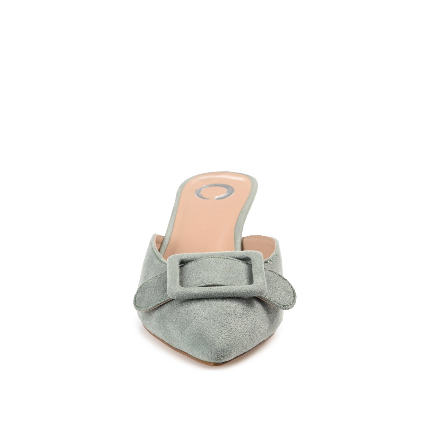 VIANNA KITTEN HEEL MULES IN WIDE - Sage
