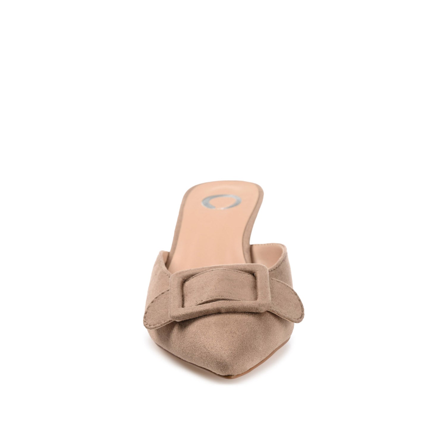 VIANNA KITTEN HEEL MULES IN WIDE - Taupe