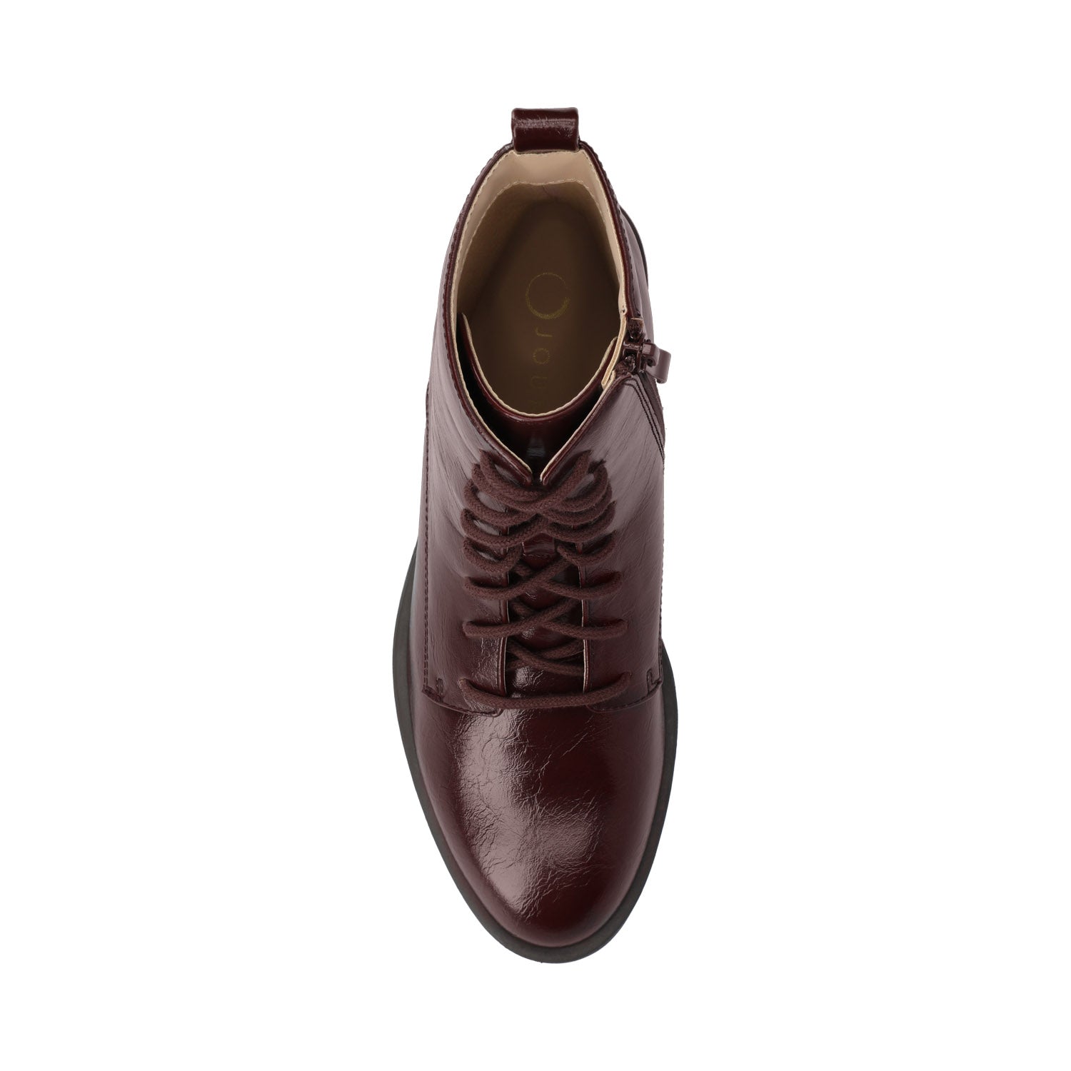 VIENNA COMBAT BOOTIES - Oxblood