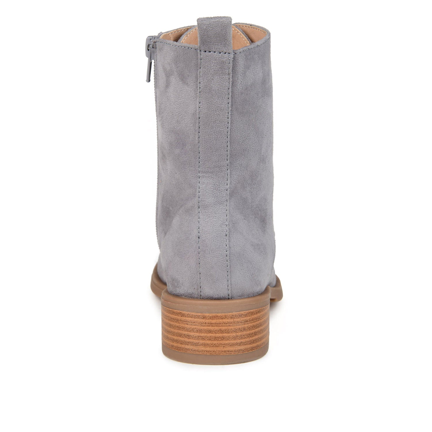 VIENNA COMBAT BOOTIES IN WIDE - Grey