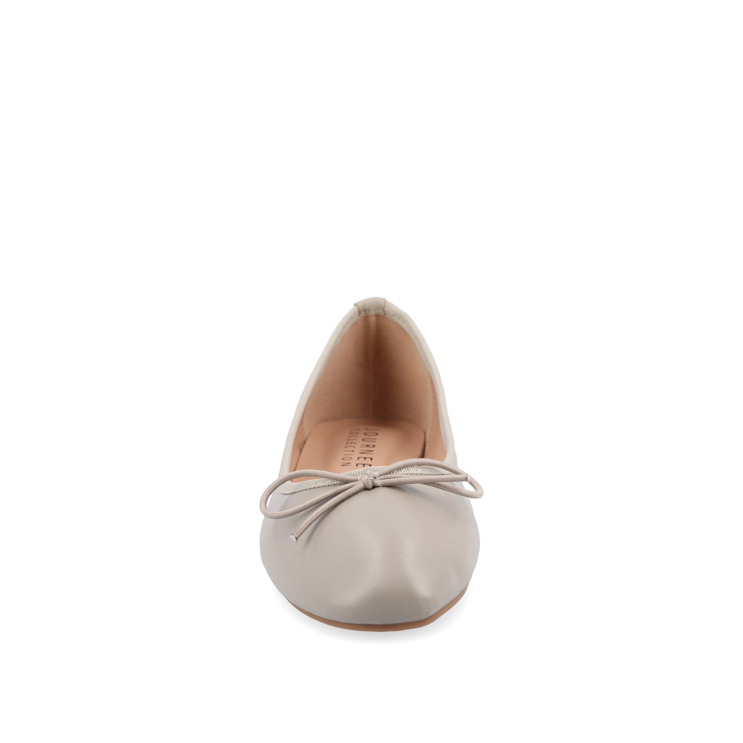 VIKA VEGAN LEATHER BALLET FLATS IN WIDE