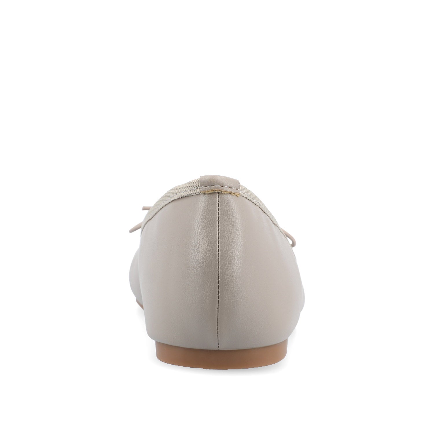 VIKA VEGAN LEATHER BALLET FLATS IN WIDE