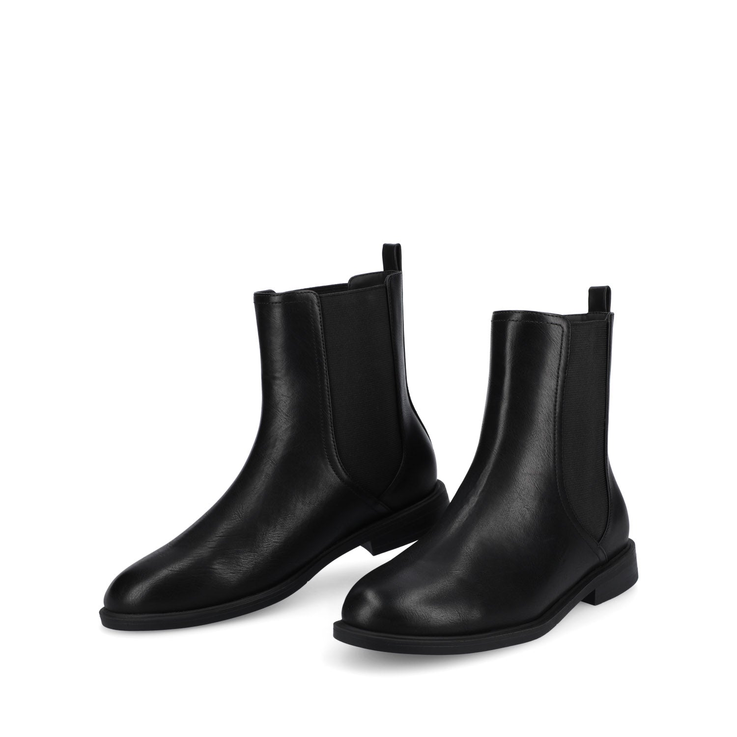 VIOLET CHELSEA BOOTS - Black