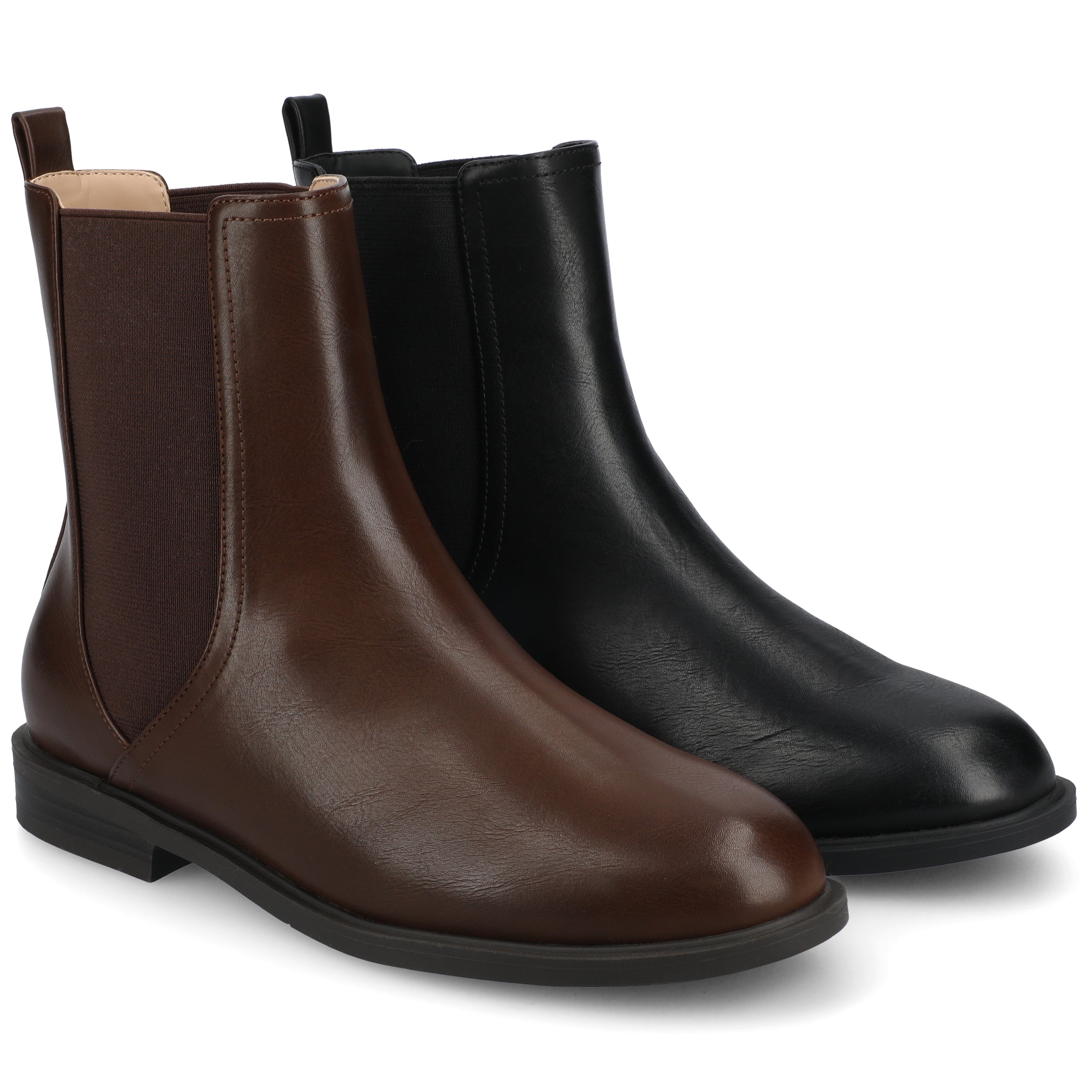 VIOLET CHELSEA BOOTS