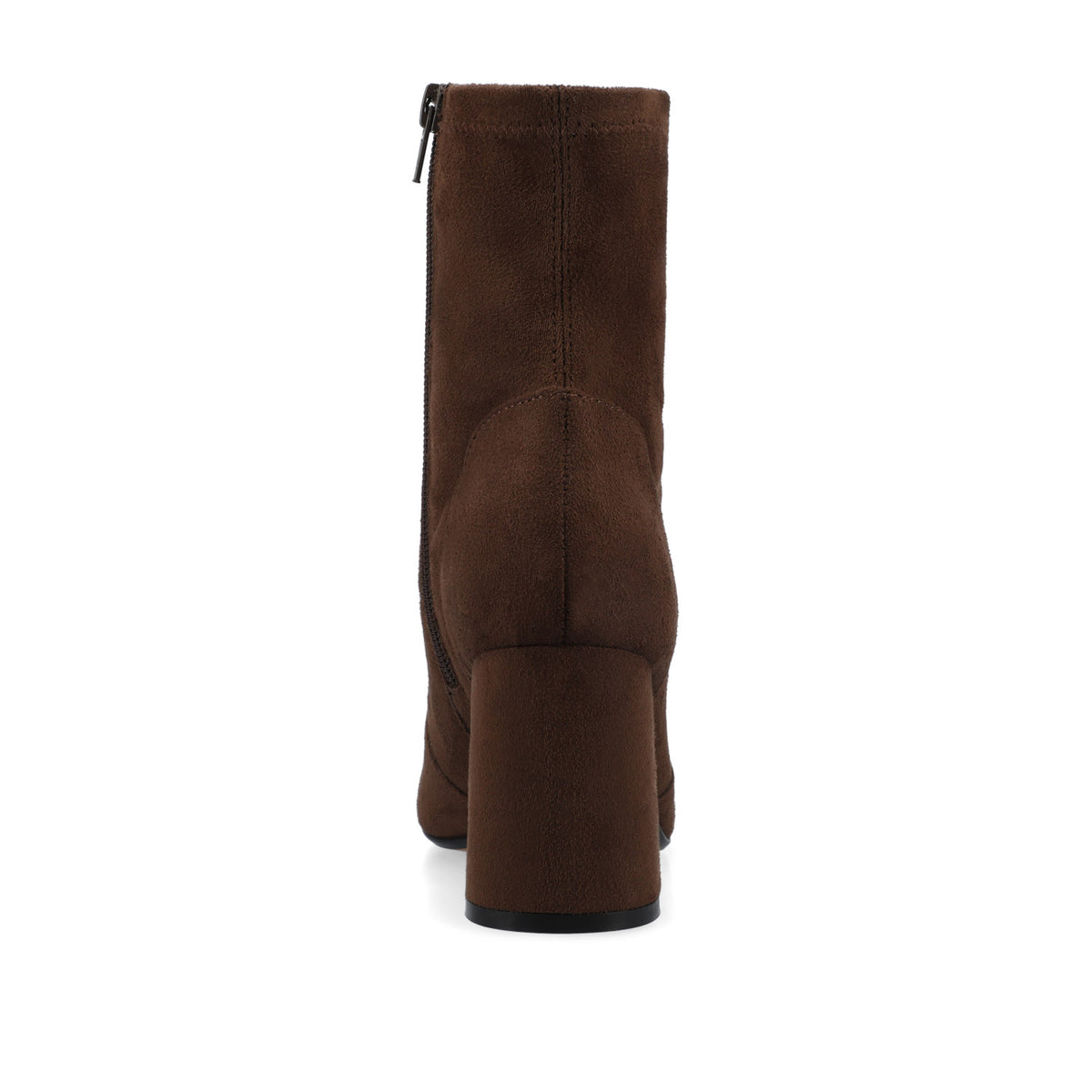 VIVIA DRESS BOOTIES - Chocolate Suede