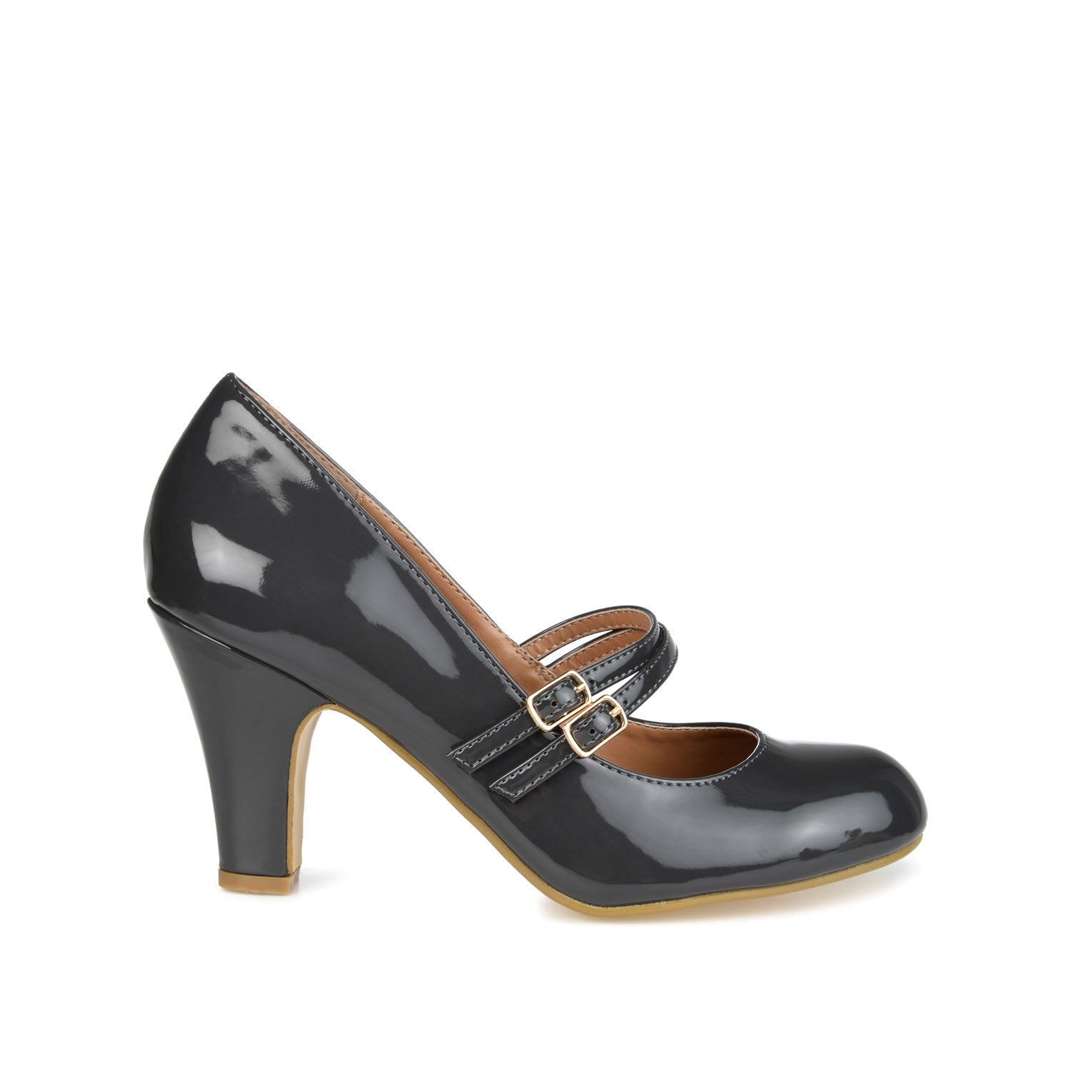 WENDY MARY JANE PUMP HEELS IN STATEMENT - Grey