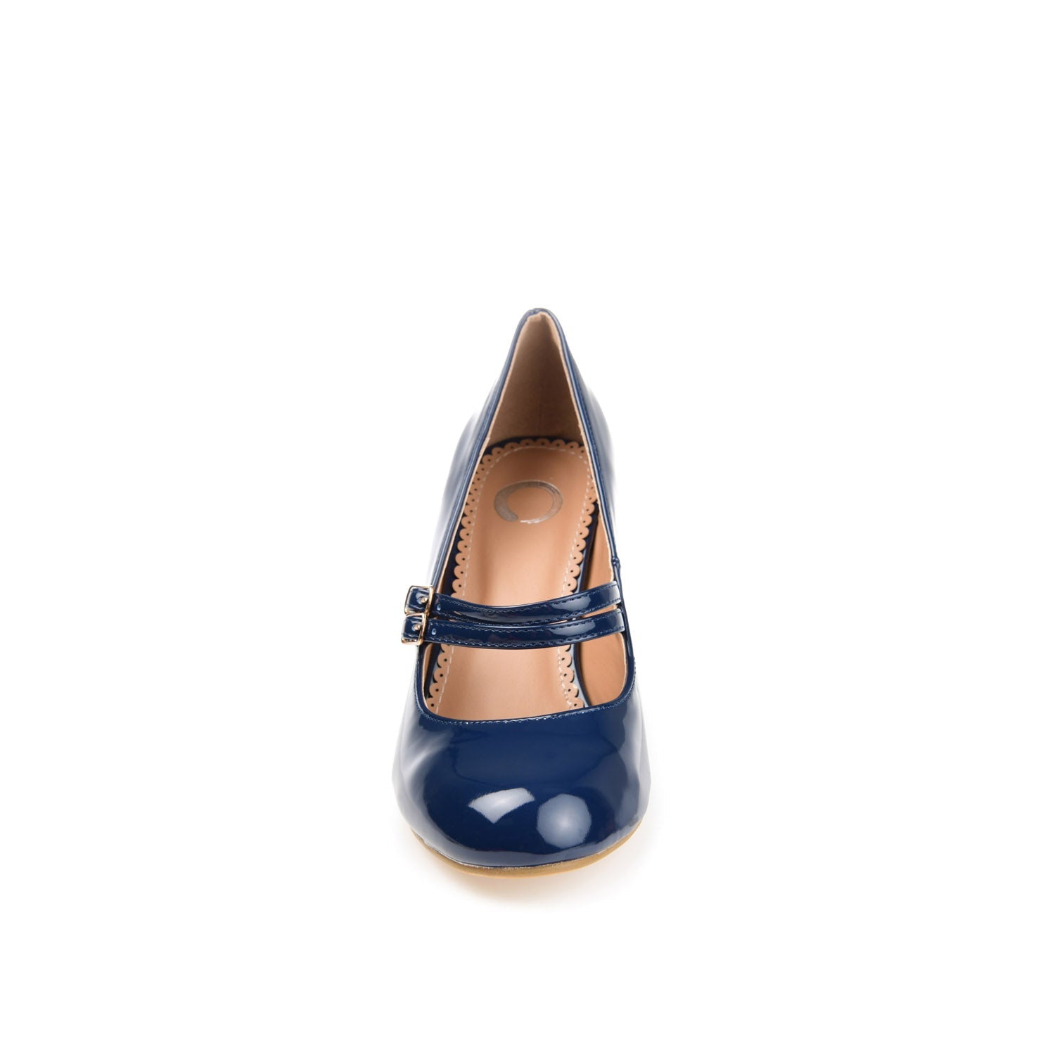 WENDY MARY JANE PUMP HEELS IN STATEMENT - Navy Nubuck