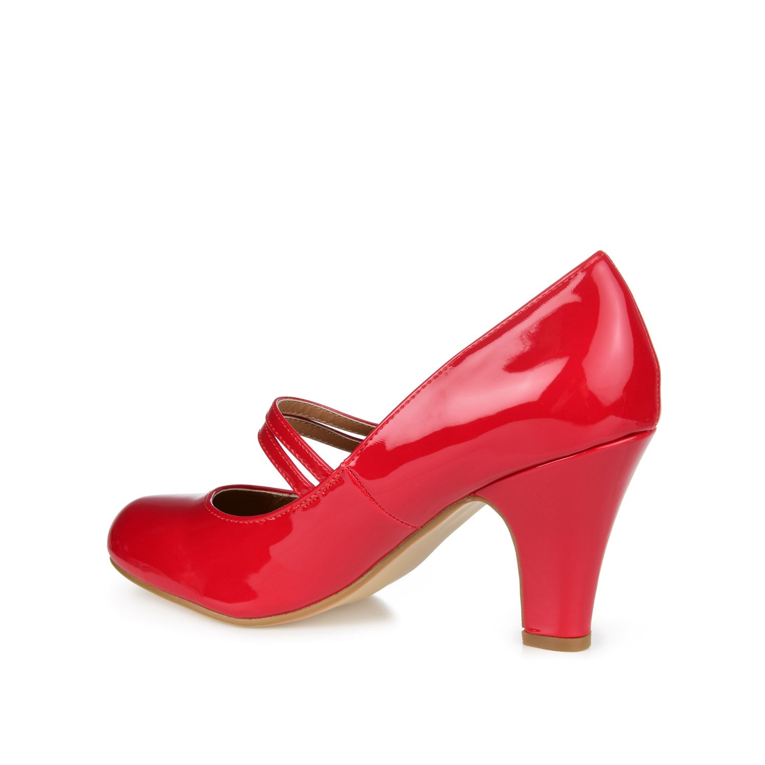 WENDY MARY JANE PUMP HEELS IN STATEMENT - Red