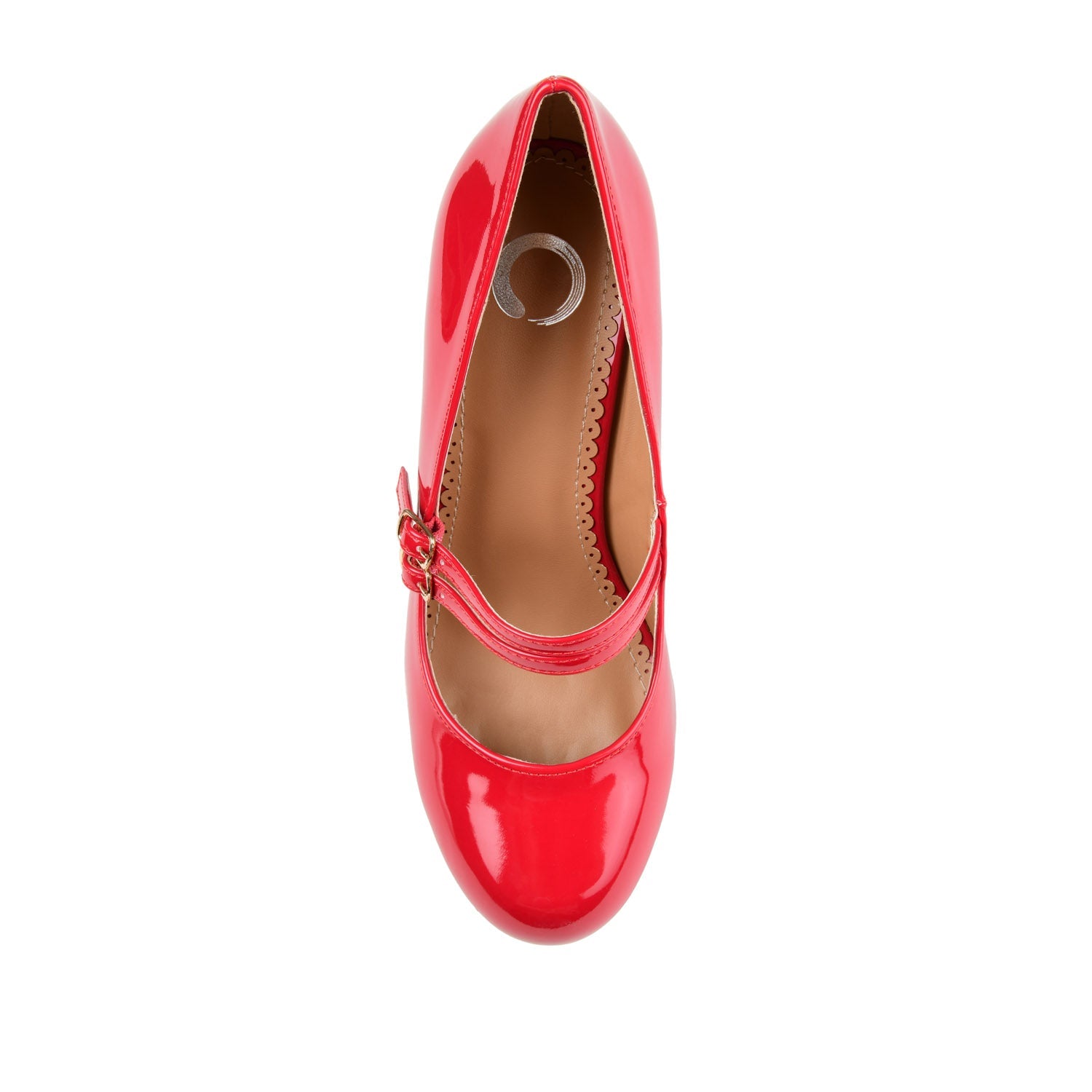WENDY MARY JANE PUMP HEELS IN STATEMENT - Red
