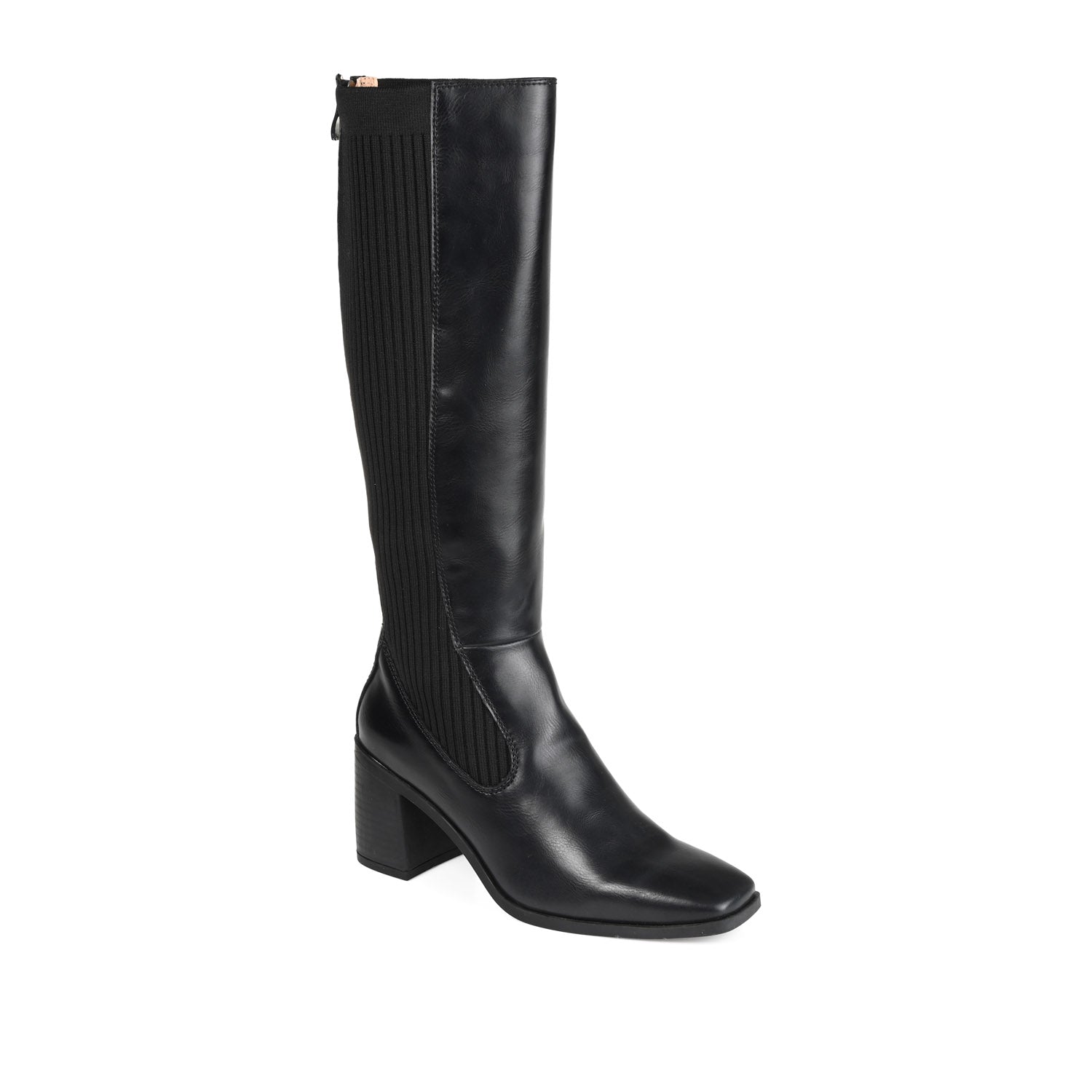 WINNY KNEE HIGH BOOTS IN VEGAN LEATHER