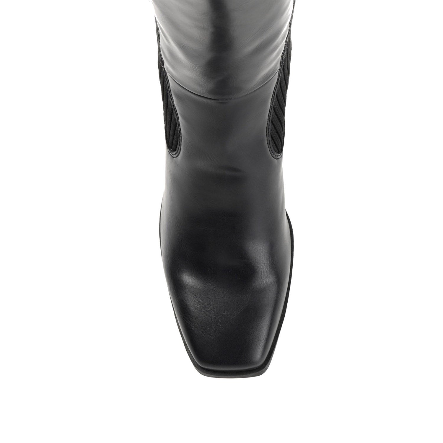 WINNY KNEE HIGH BOOTS IN VEGAN LEATHER