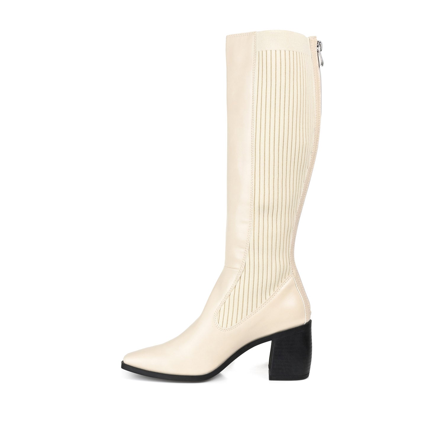 WINNY KNEE HIGH BOOTS IN VEGAN LEATHER